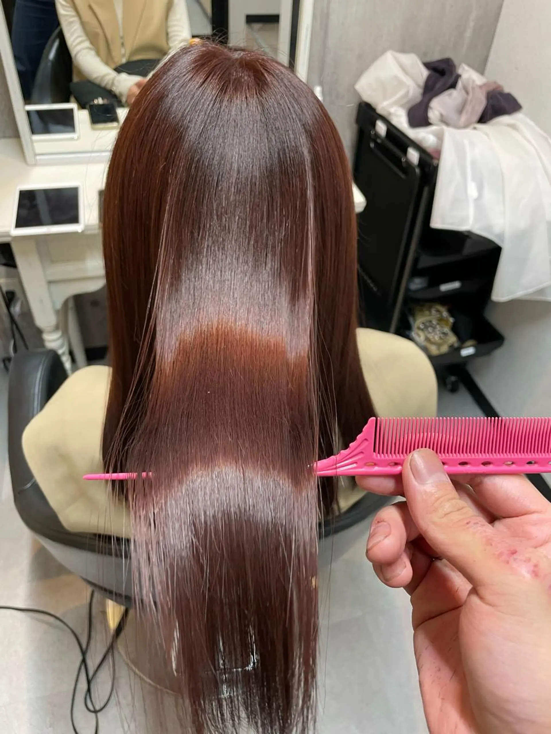 ロング 断られる髪に答えを ♣️井上秀樹♠️のヘアスタイル