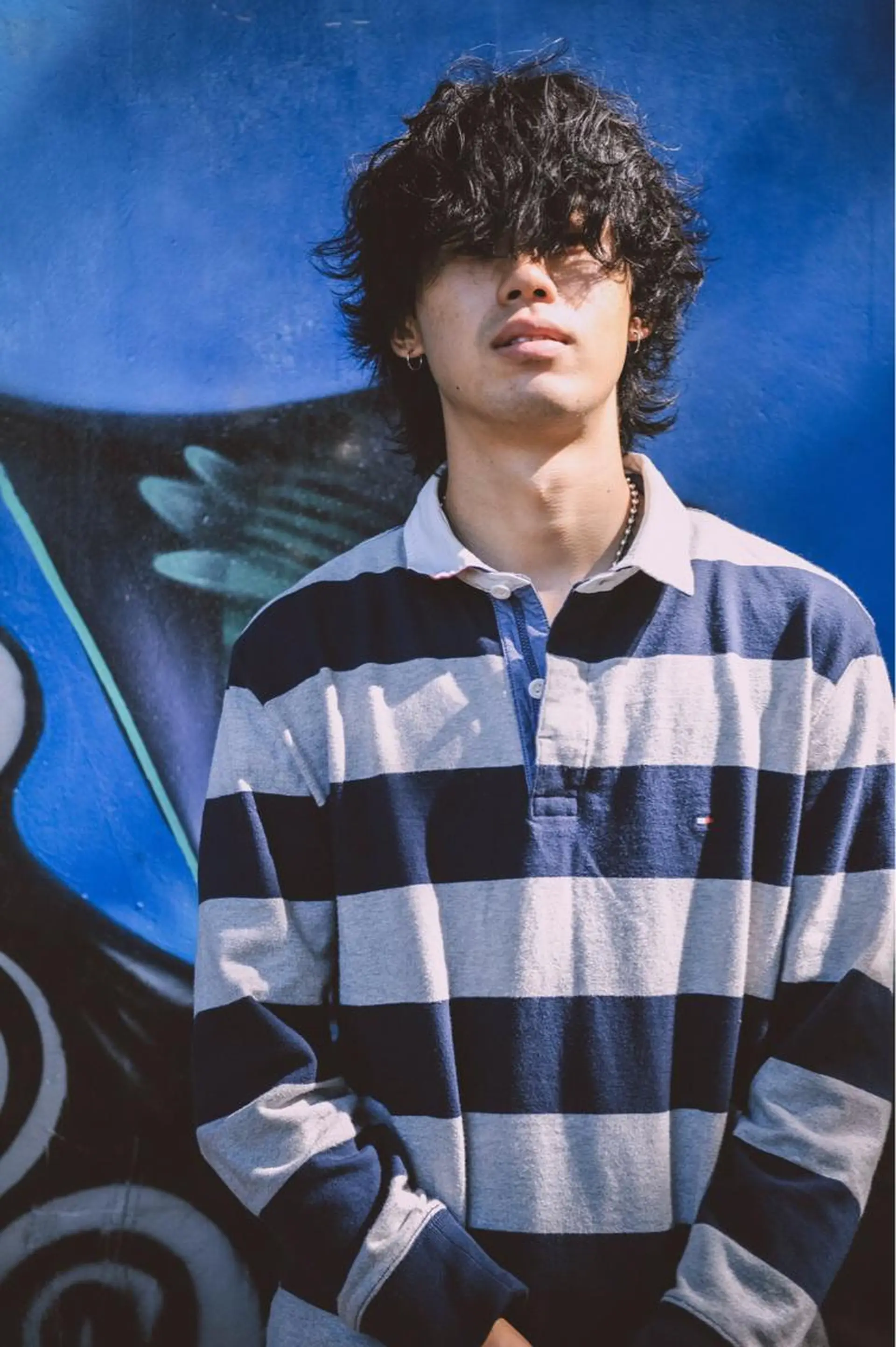 パーマ ヘアアレンジ メンズ メンズパーマ メンズウルフカット ウルフカット カット パーマ トリートメント ヘアセット メンズ特化✂️栗原 侑也のヘアスタイル