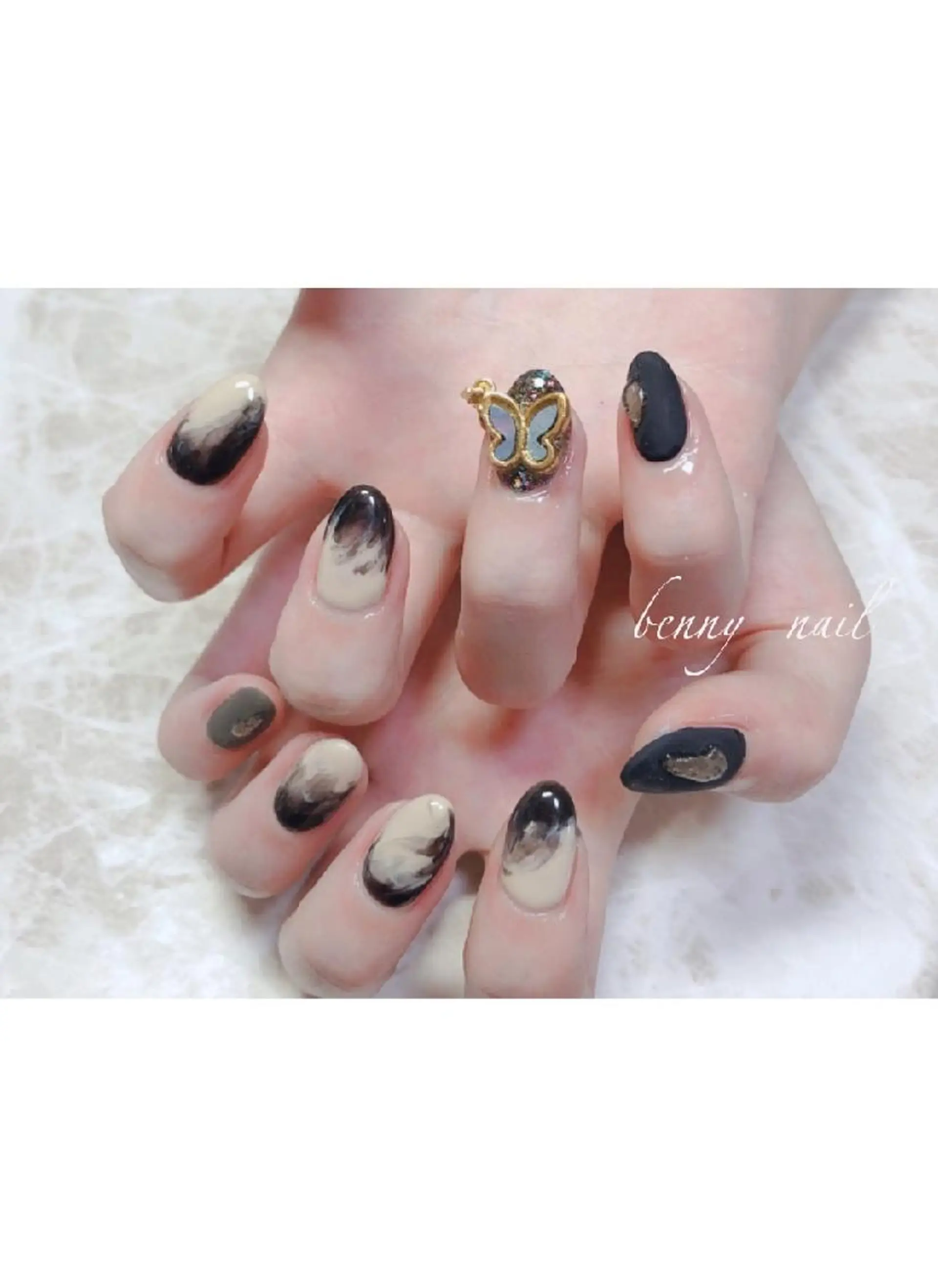 ネイル 最終受付23時半 benny nailのネイルデザイン