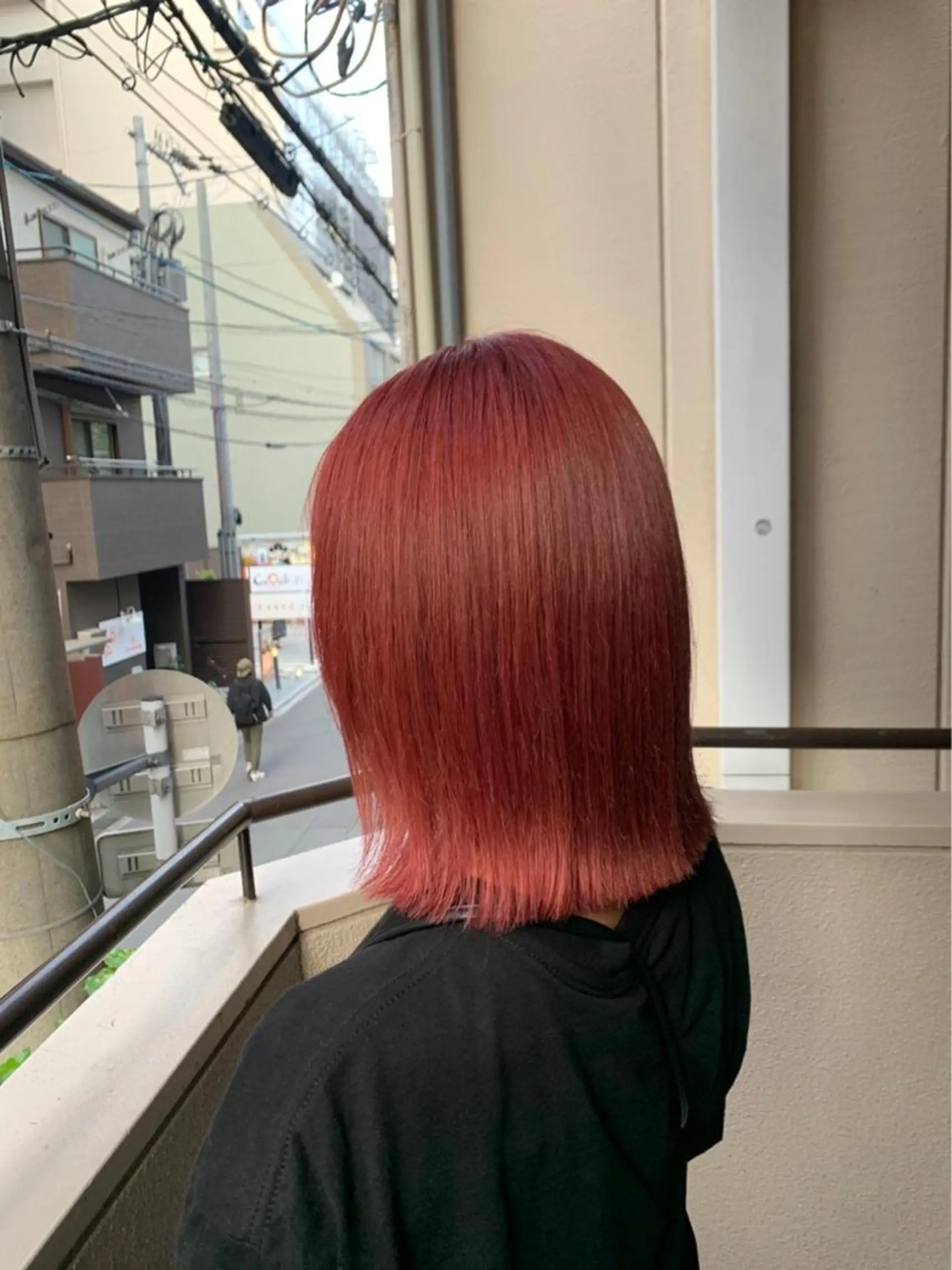 ミディアム ハイライト 髪質改善 韓国風ヘア トリートメント ヘアカラー トリートメント &mirai MISUZU【女性】のヘアスタイル