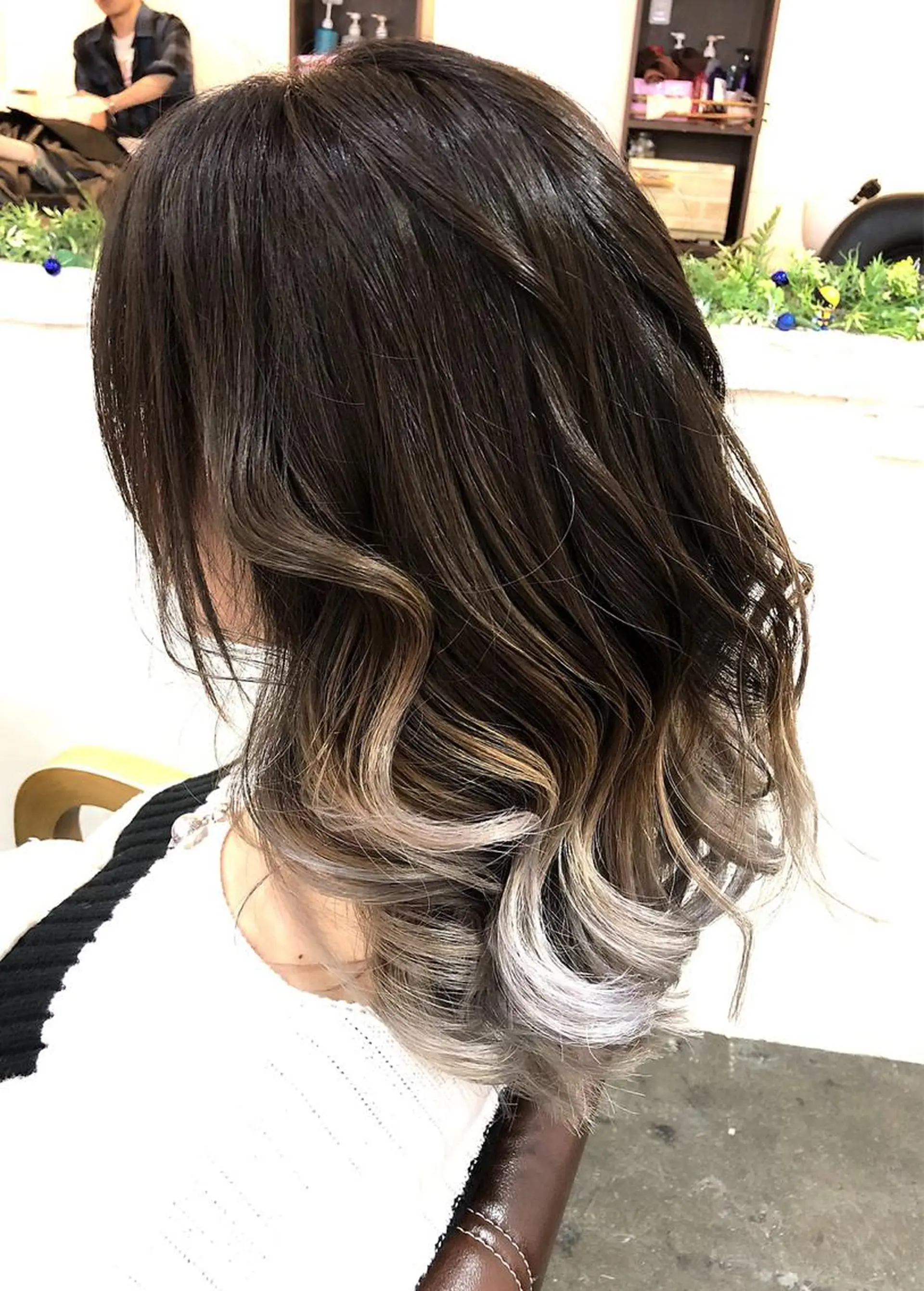 セミロング 吉田 典弘のヘアスタイル