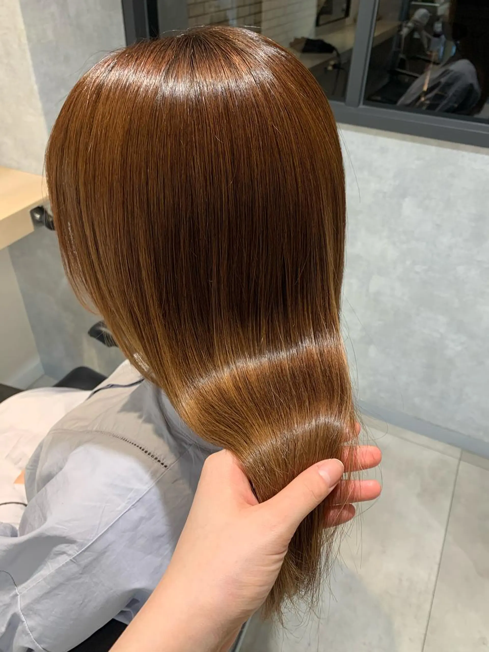 ロング トリートメント 酸熱トリートメント クレハ :)のヘアスタイル