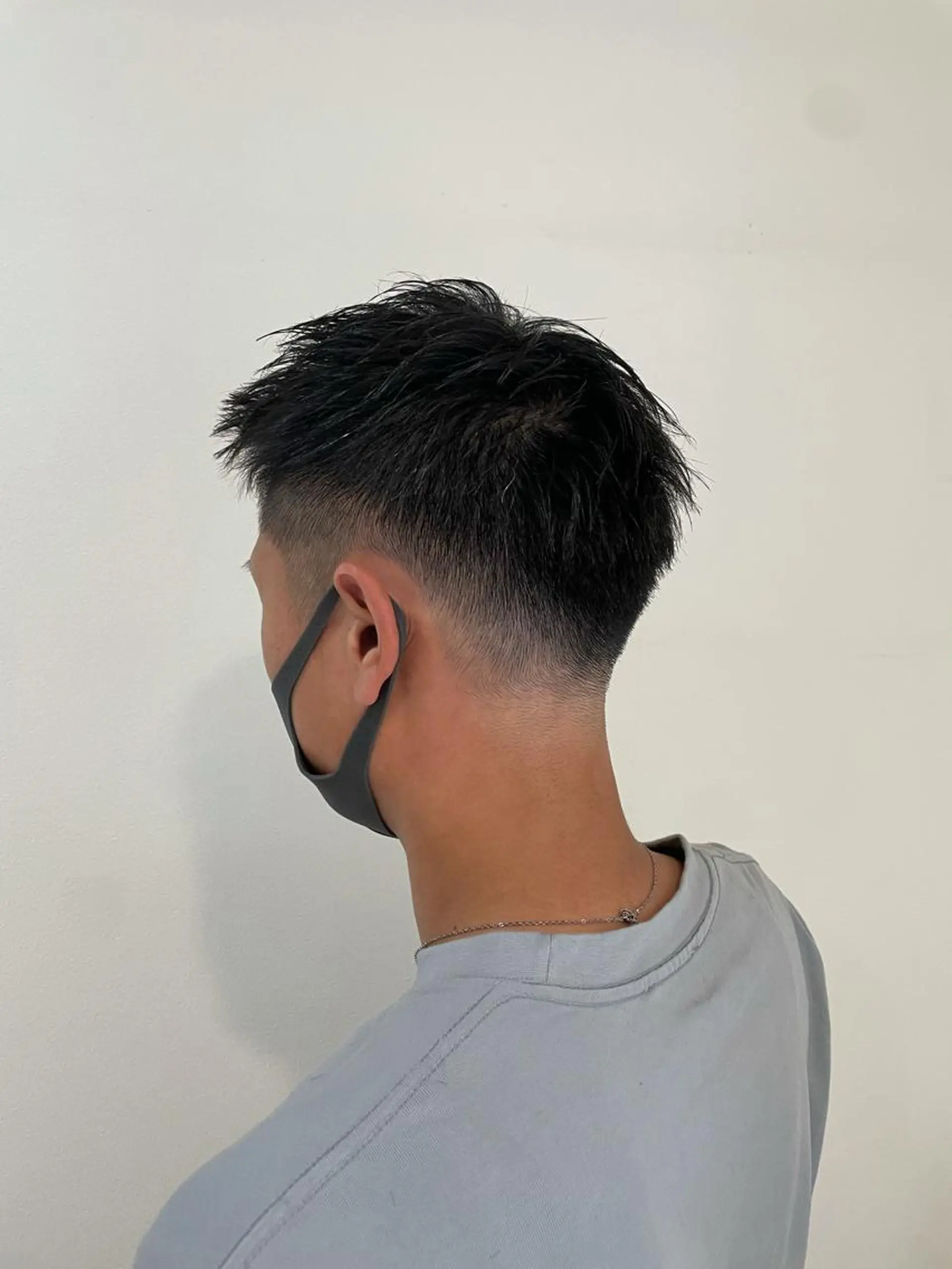 ショート メンズ フェードカット ヘアセット 髪質改善特化 🫧松野力也のヘアスタイル