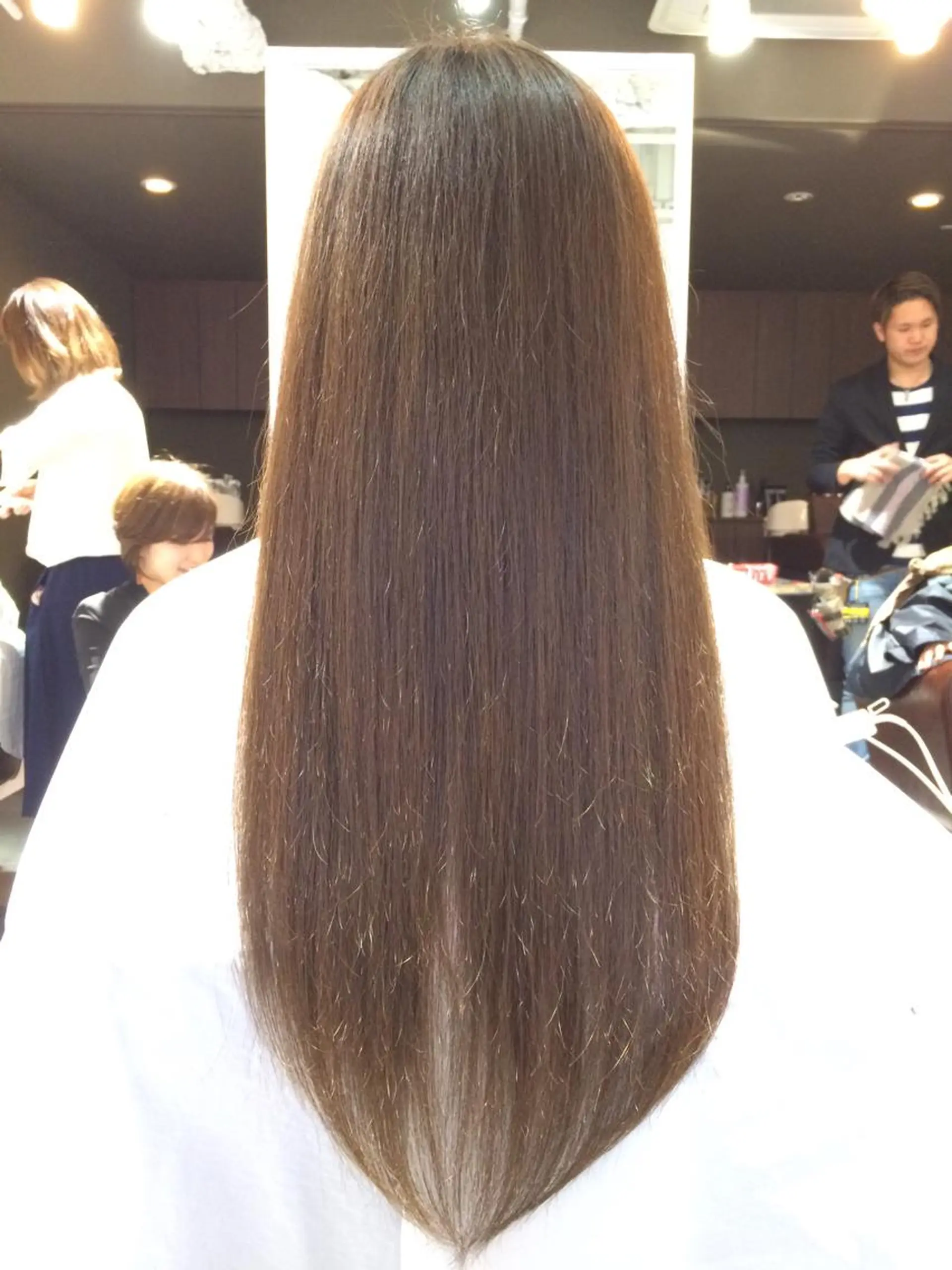 ロング カラー CHAINON 近鉄奈良店のヘアスタイル