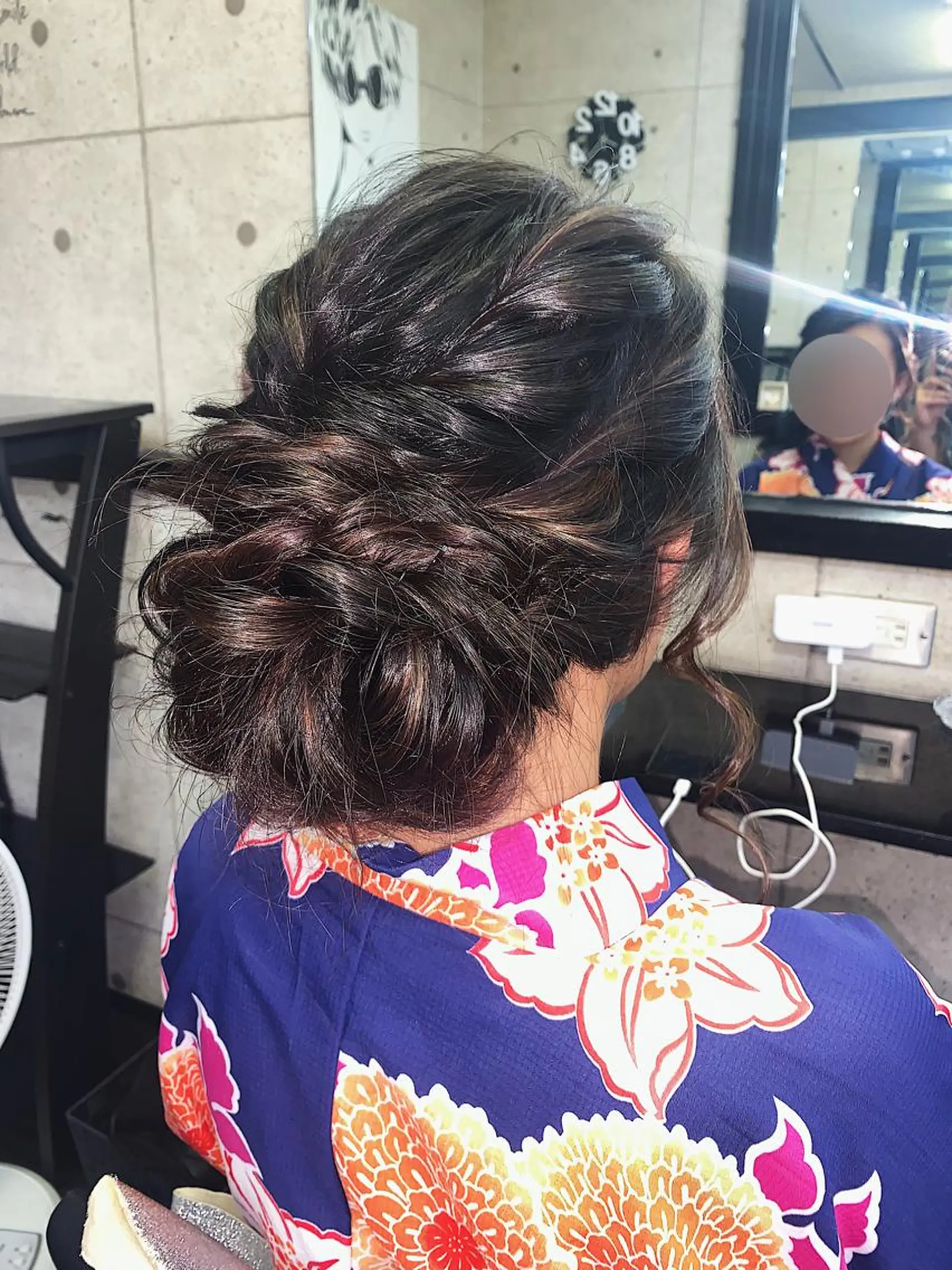 ロング 卒業式のヘアスタイル 京都最安価エクステ muuka🦋のヘアスタイル