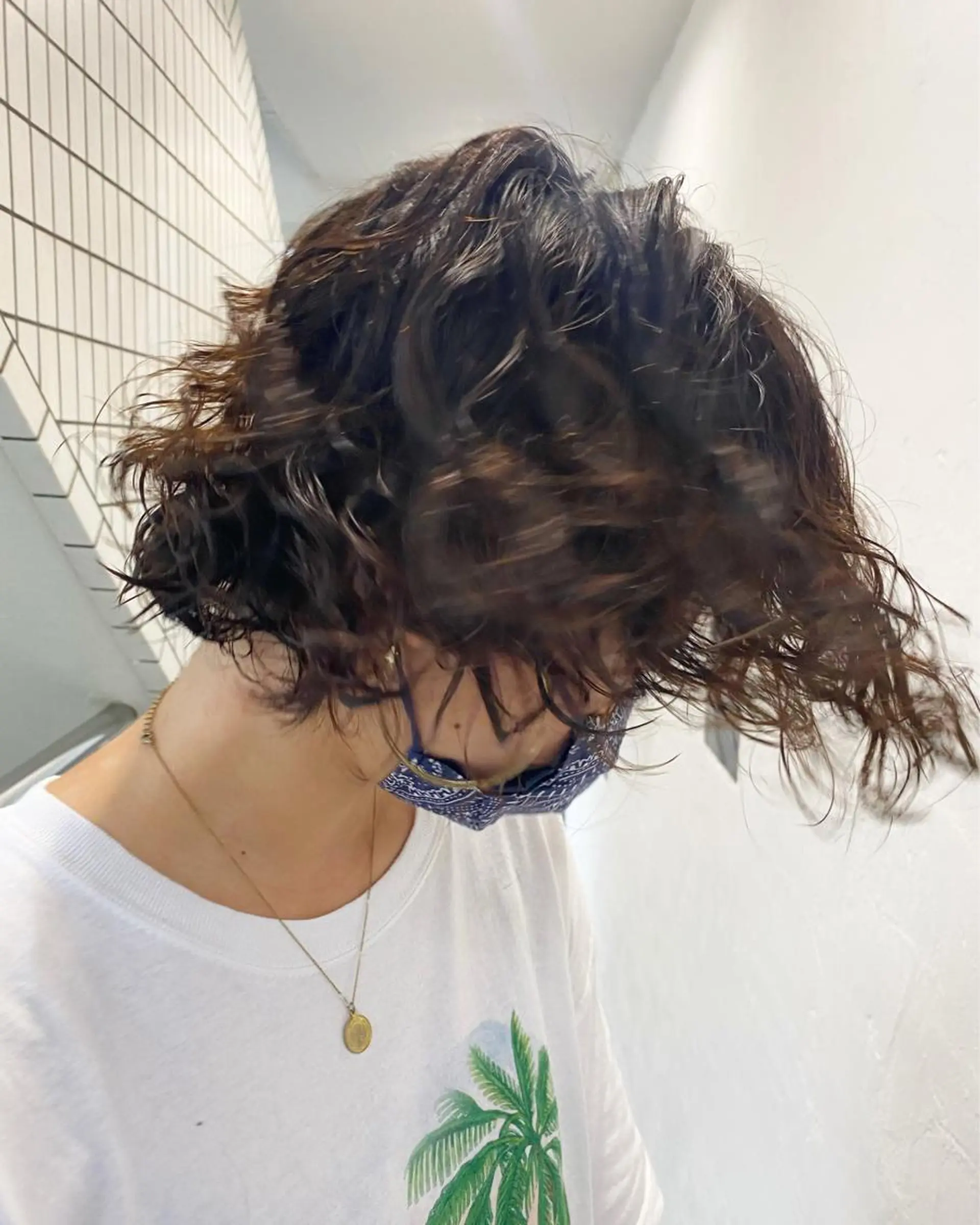 ショート パーマ レイヤー/パーマ /ウルフ/nabeのヘアスタイル