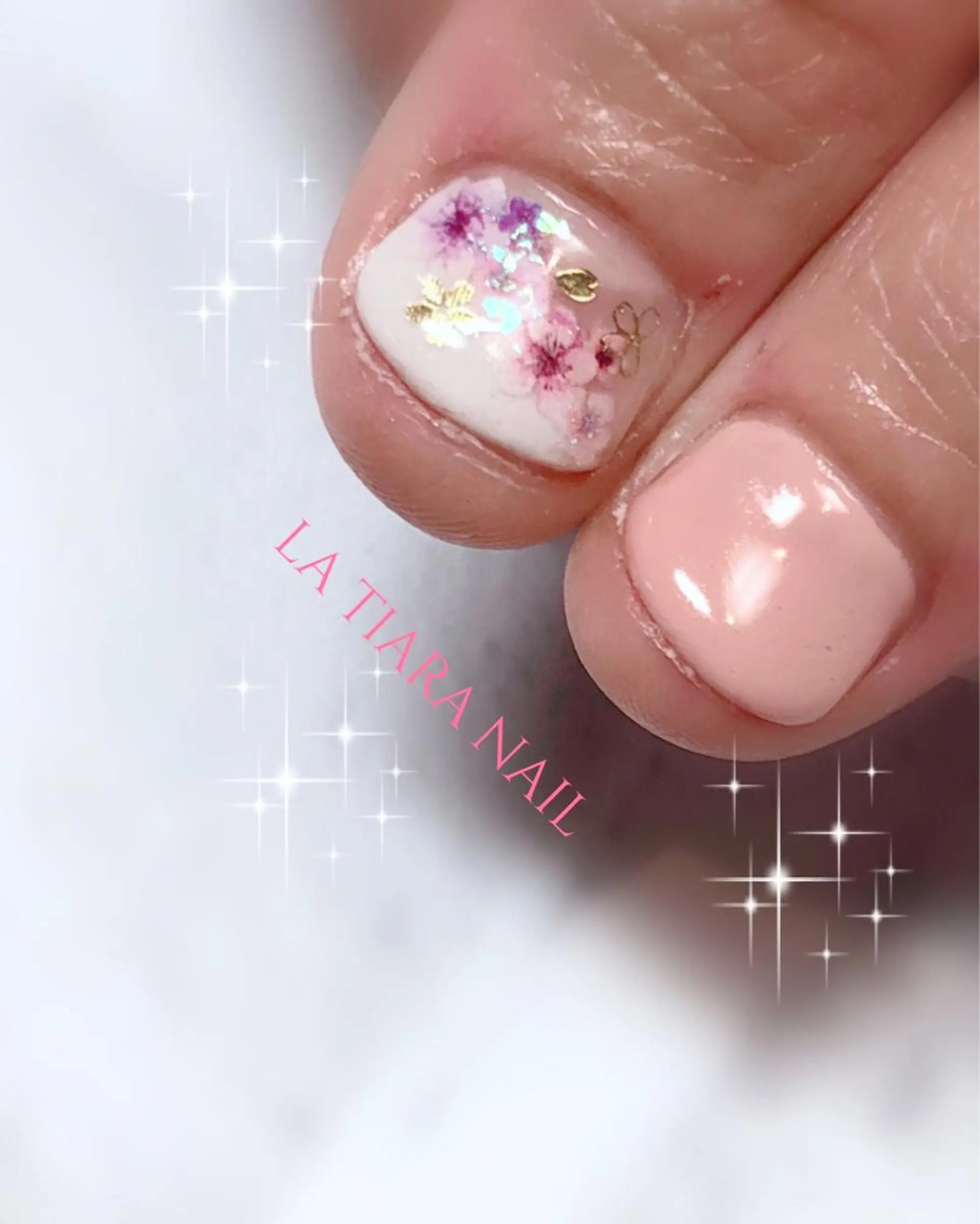 ネイル ハンドネイル Blue bird  nailのネイルデザイン