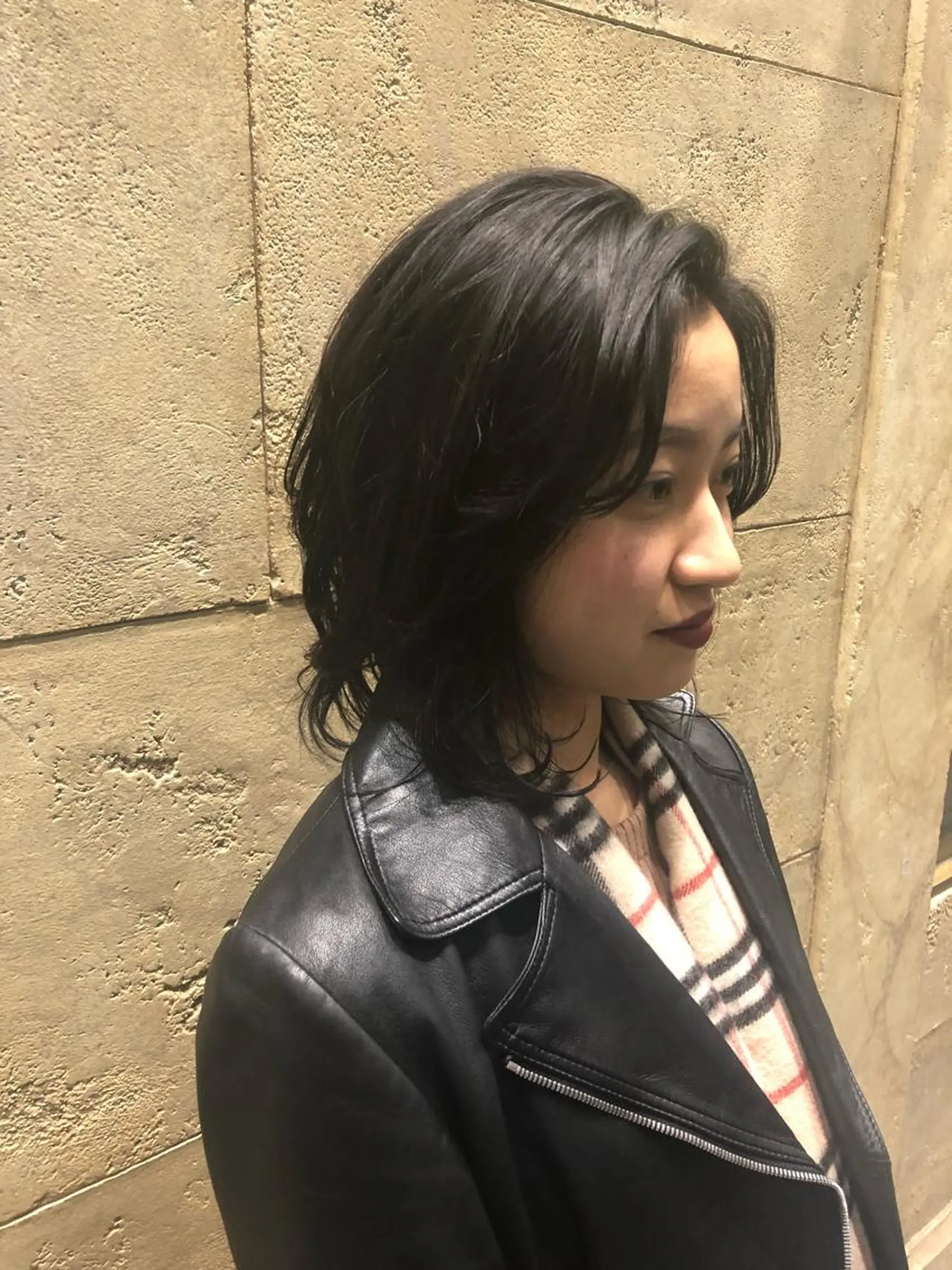 ミディアム カラー ボブレイヤー ボブ レイヤーカット ✨髪質改善ストレート ×ミニボブ✨萩原 翼のヘアスタイル