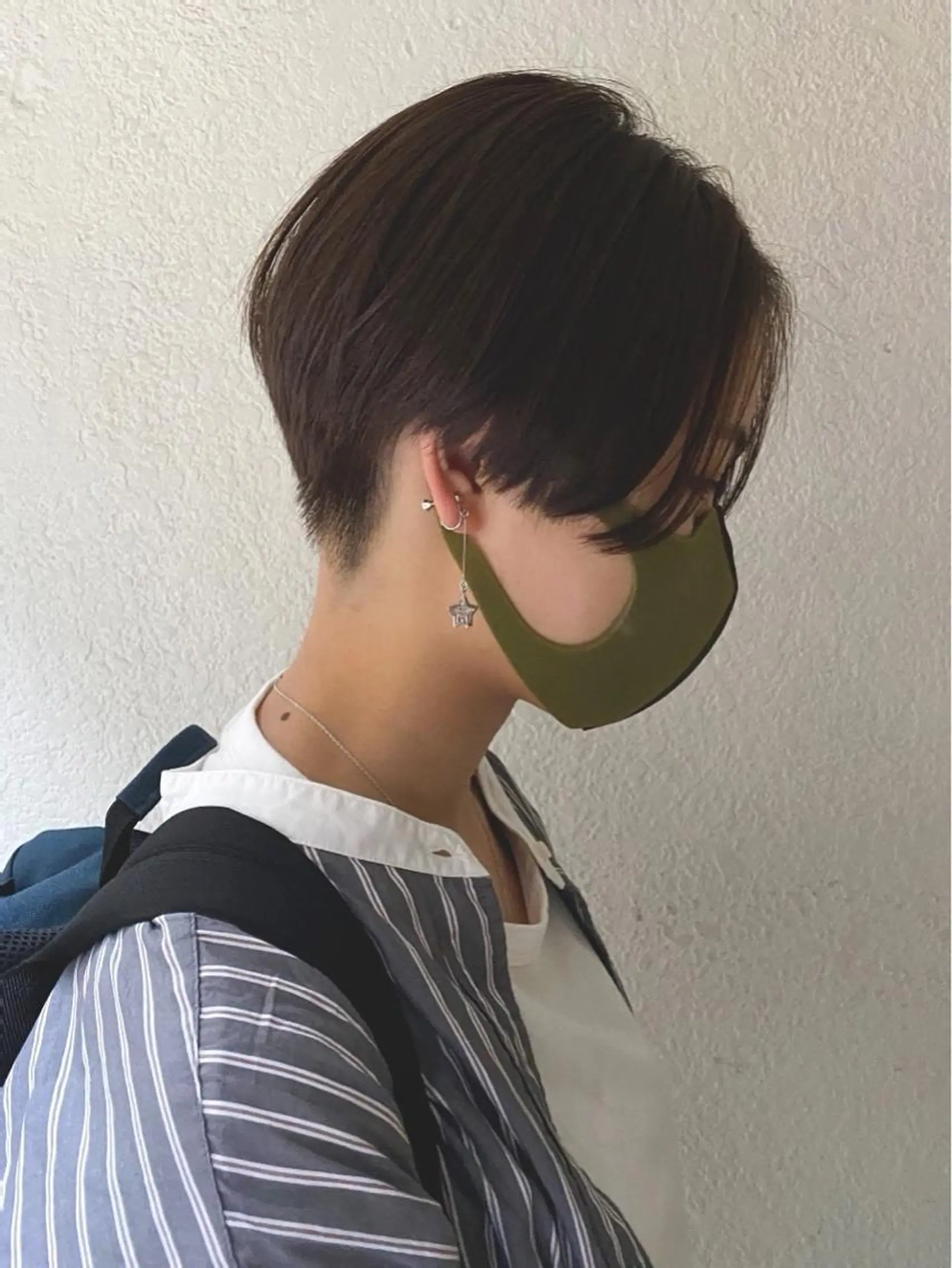 ショート ハンサムショート ショートヘア 小川 美奈のヘアスタイル