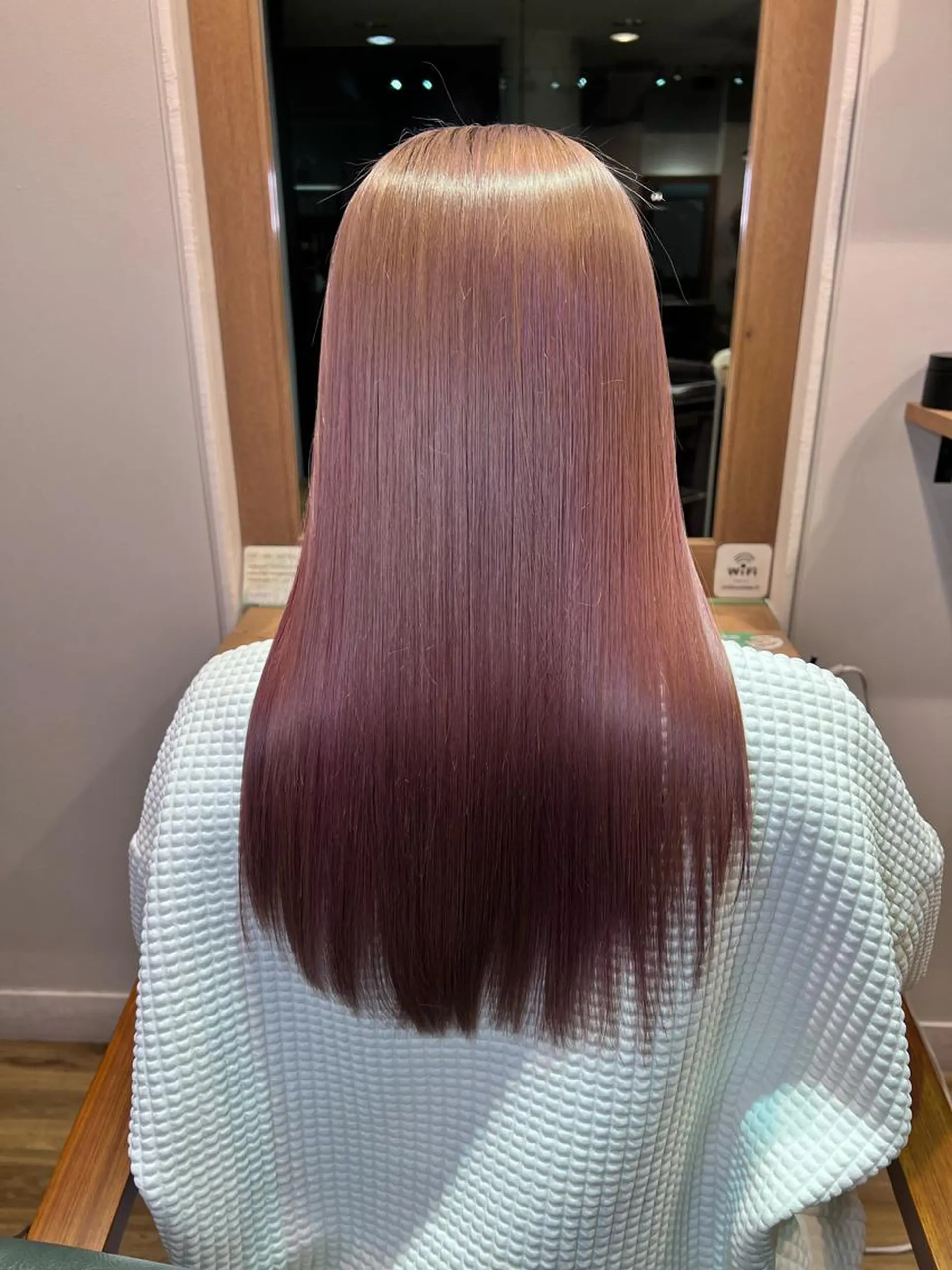 ロング 髪質改善 トリートメント トリートメント ツキダテ ユイのヘアスタイル