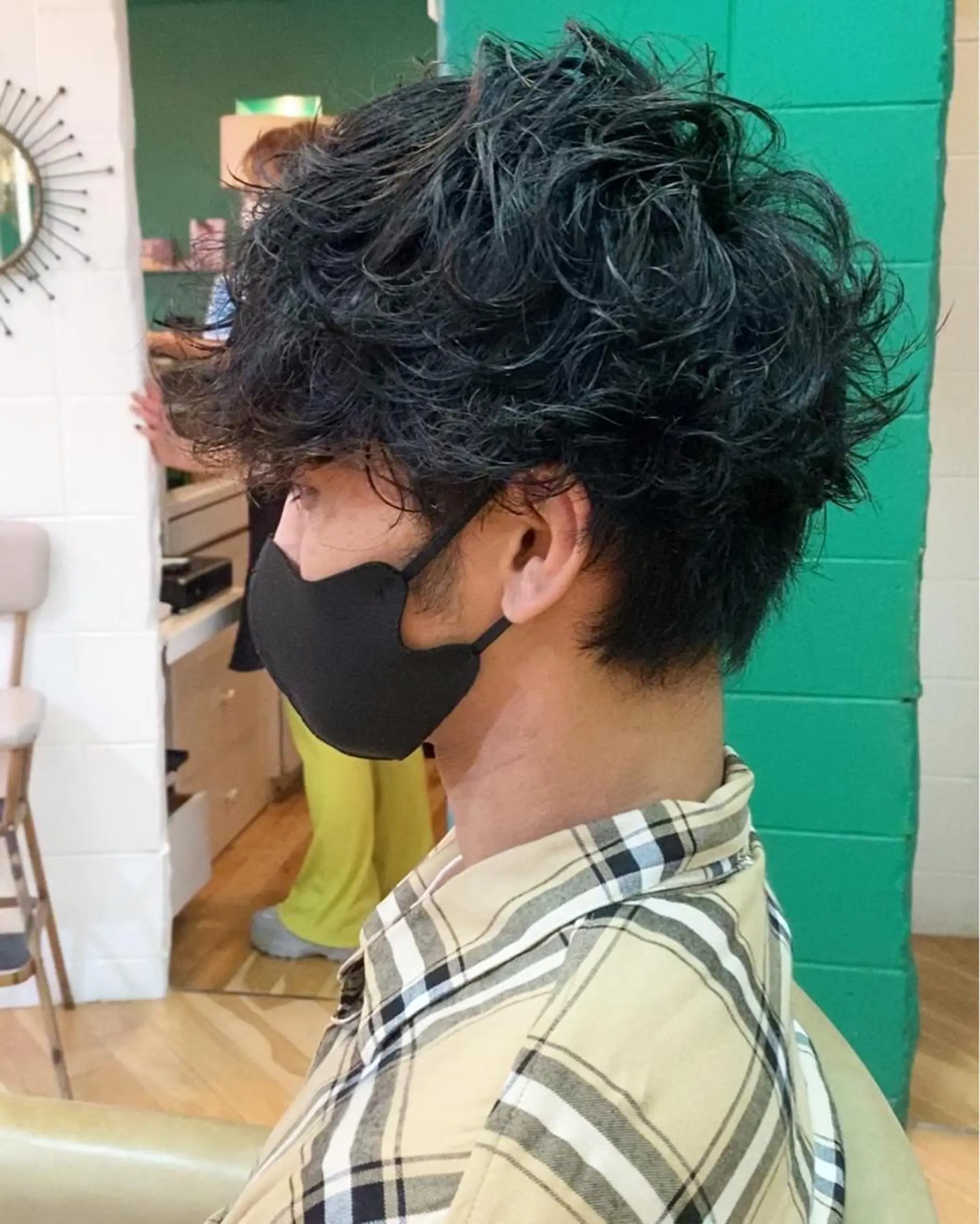 パーマ メンズ 今出 りょうやのヘアスタイル