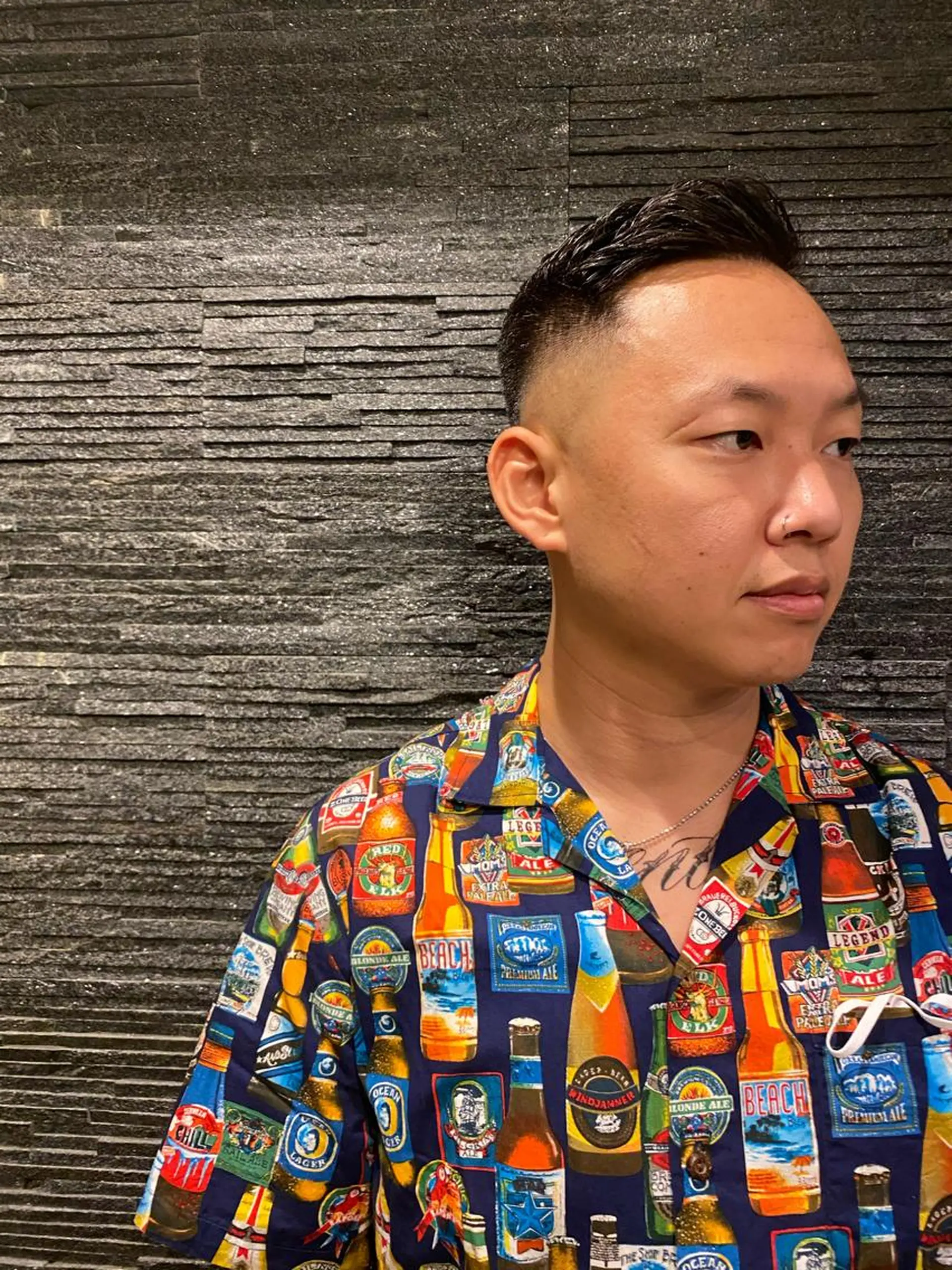 ショート 牧 颯斗のヘアスタイル