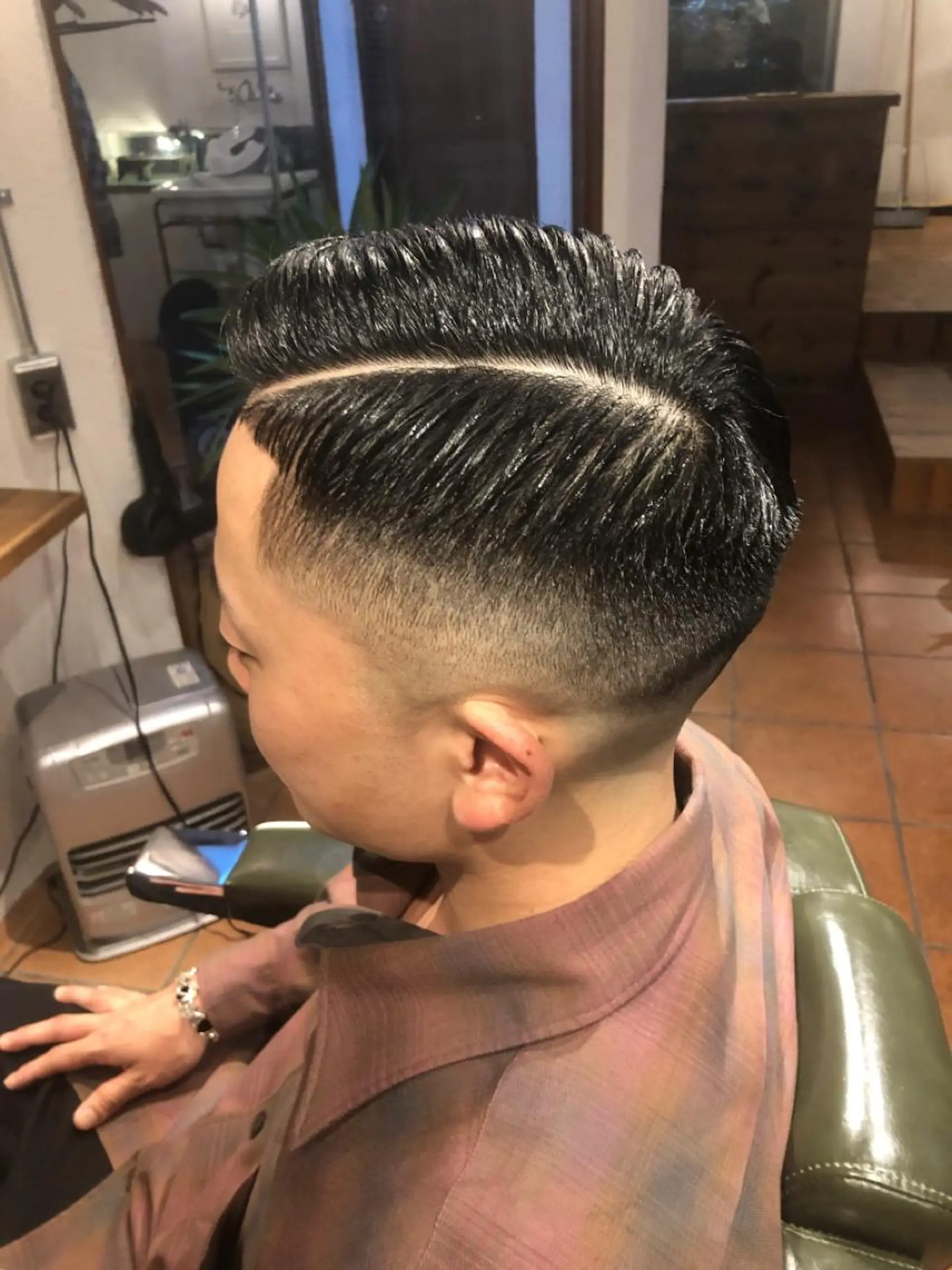 ショート メンズ カット 冨士川 英樹のヘアスタイル