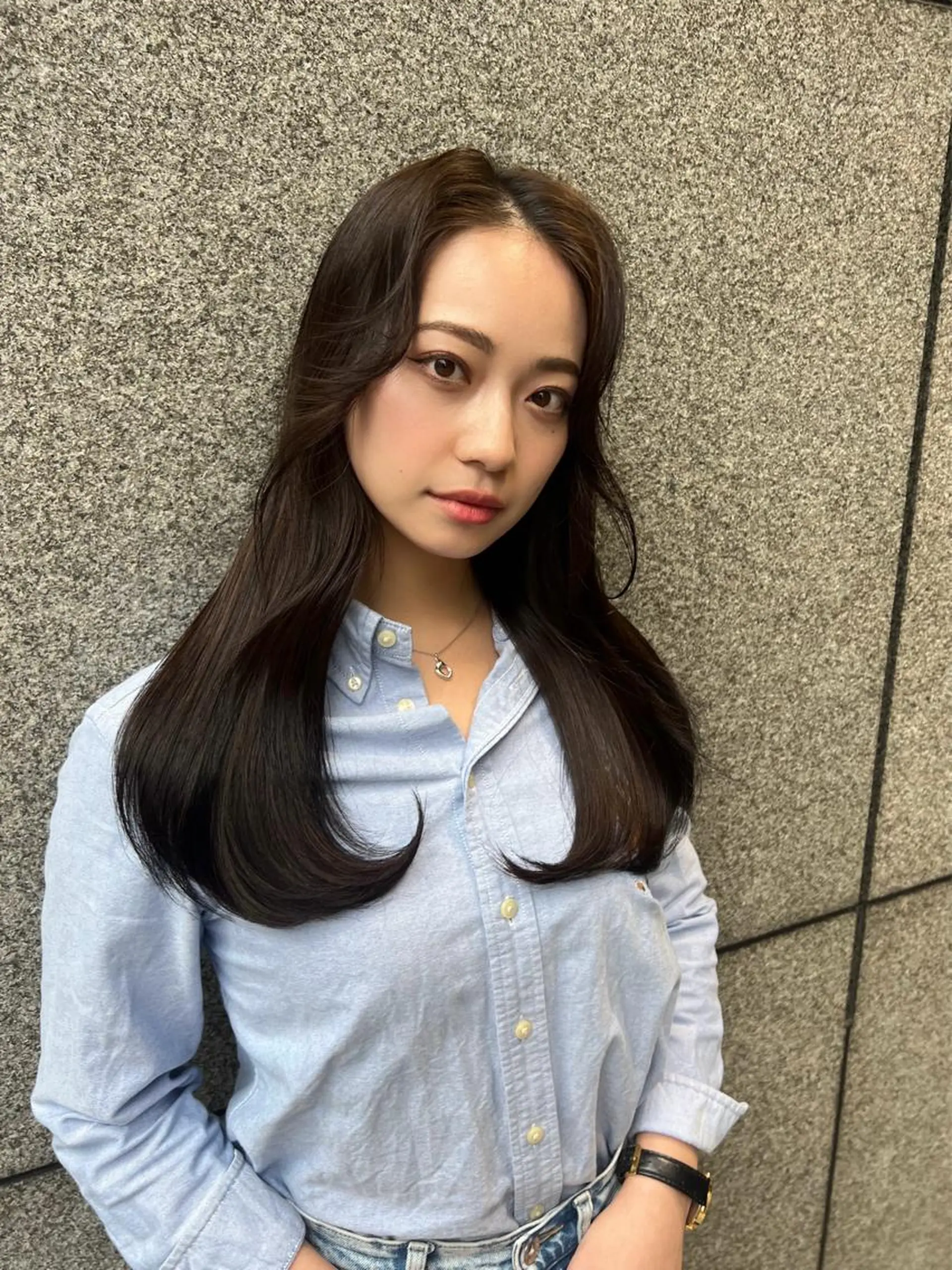 ロング ヘアアレンジ 🧊🪞透明感カラー himeのヘアスタイル