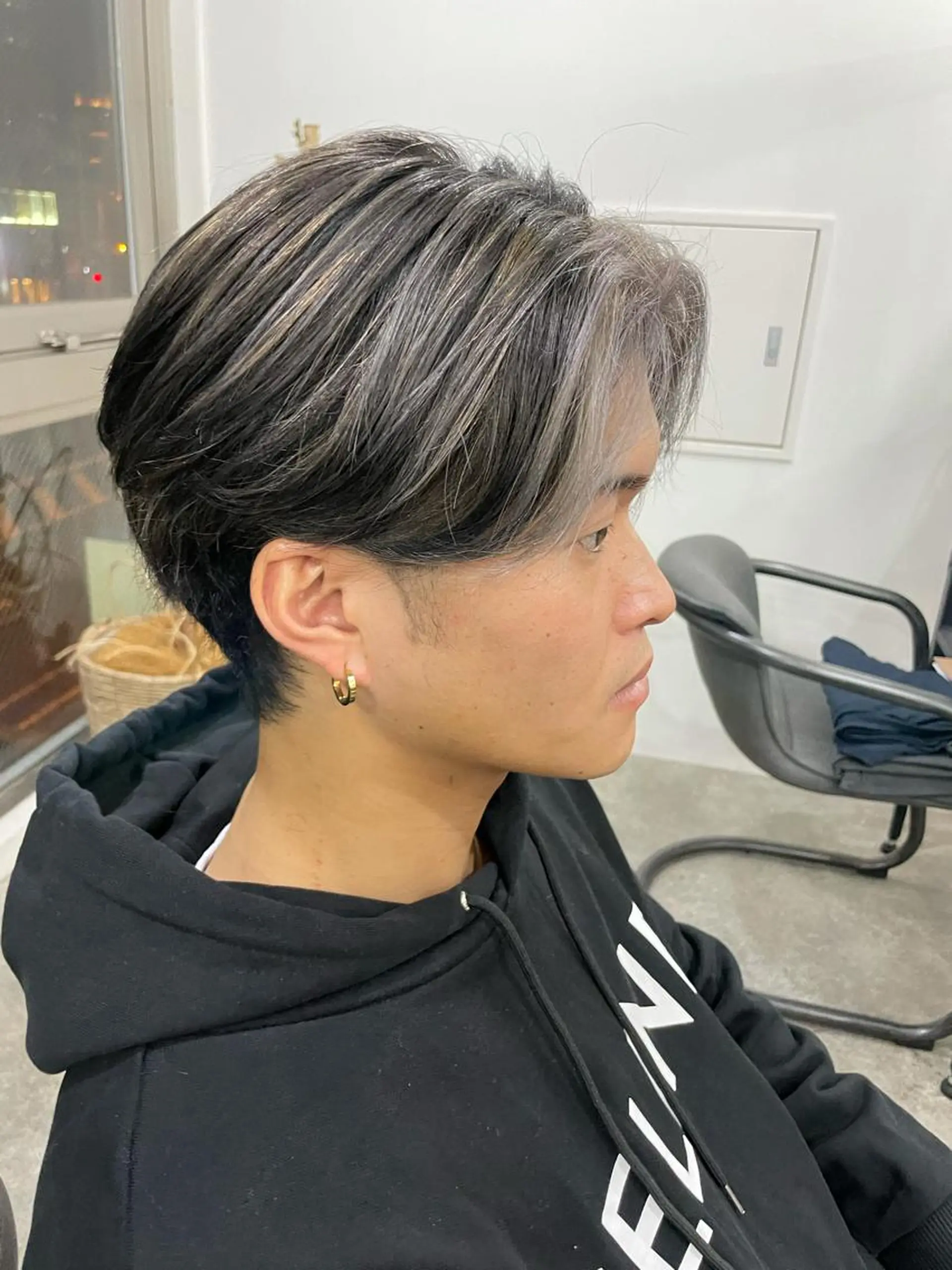 ショート カラー パーマ ヘアアレンジ メンズ キッズ ネイル マツエク・マツパ アイブロウ ヘアカラー メンズ特化 しゅうへいのヘアスタイル