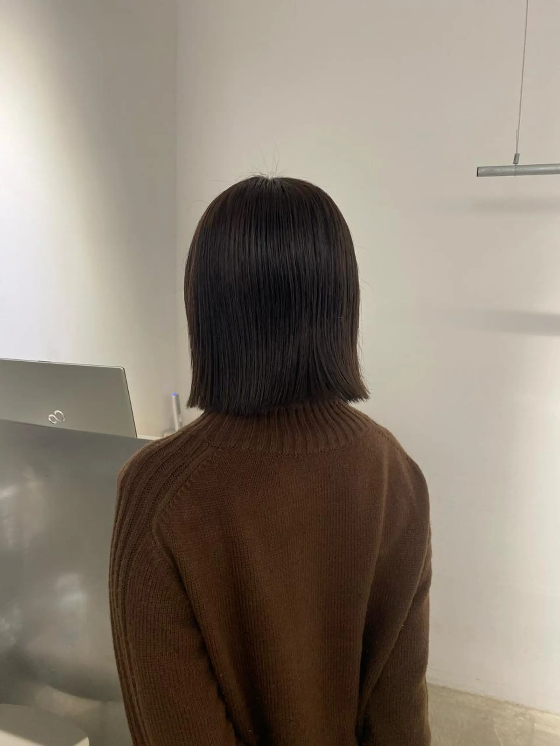 ミディアム 湯田 修永のヘアスタイル