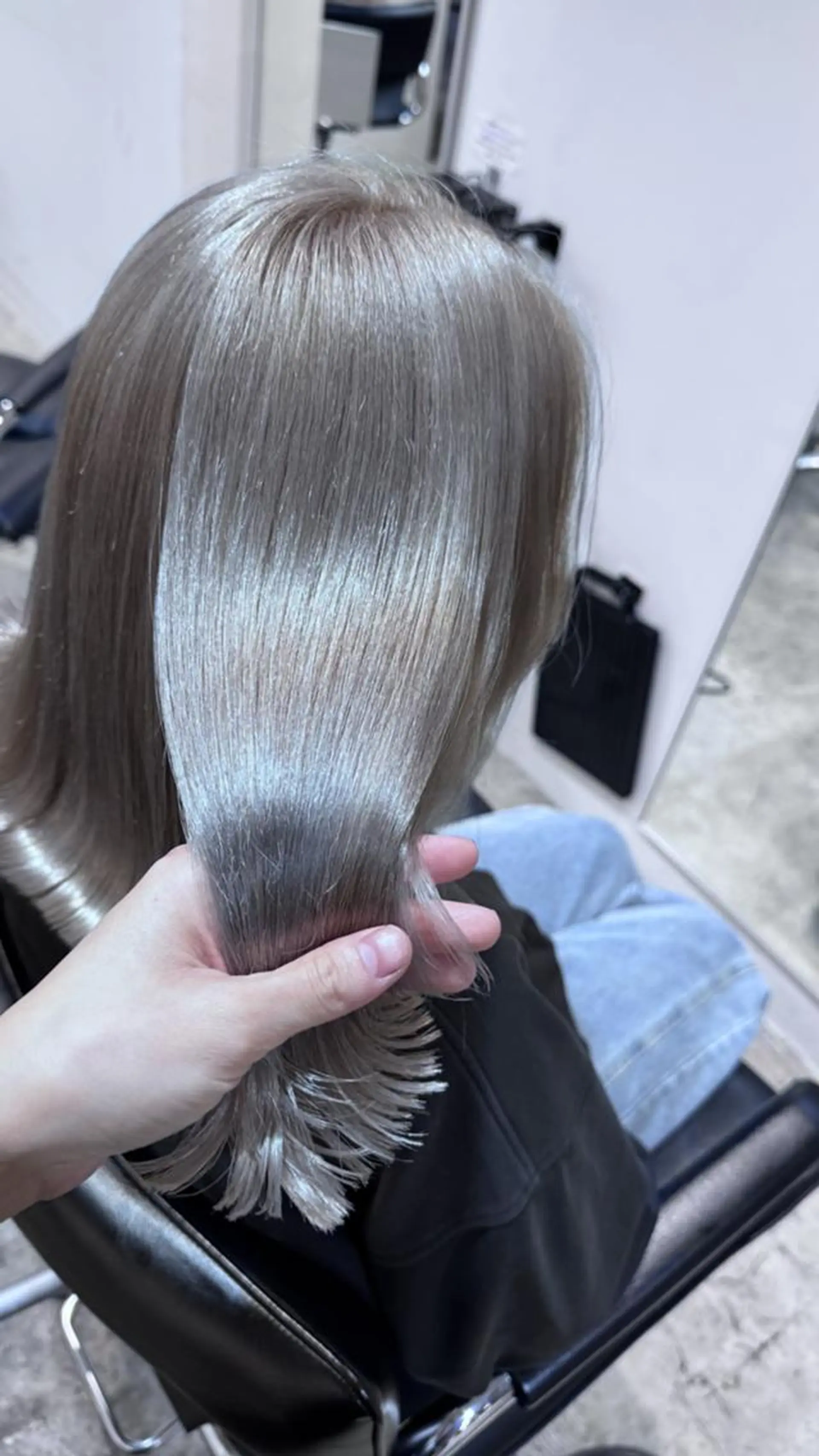 カラー ヘアカラー サイレント美容師 アイリィのヘアスタイル