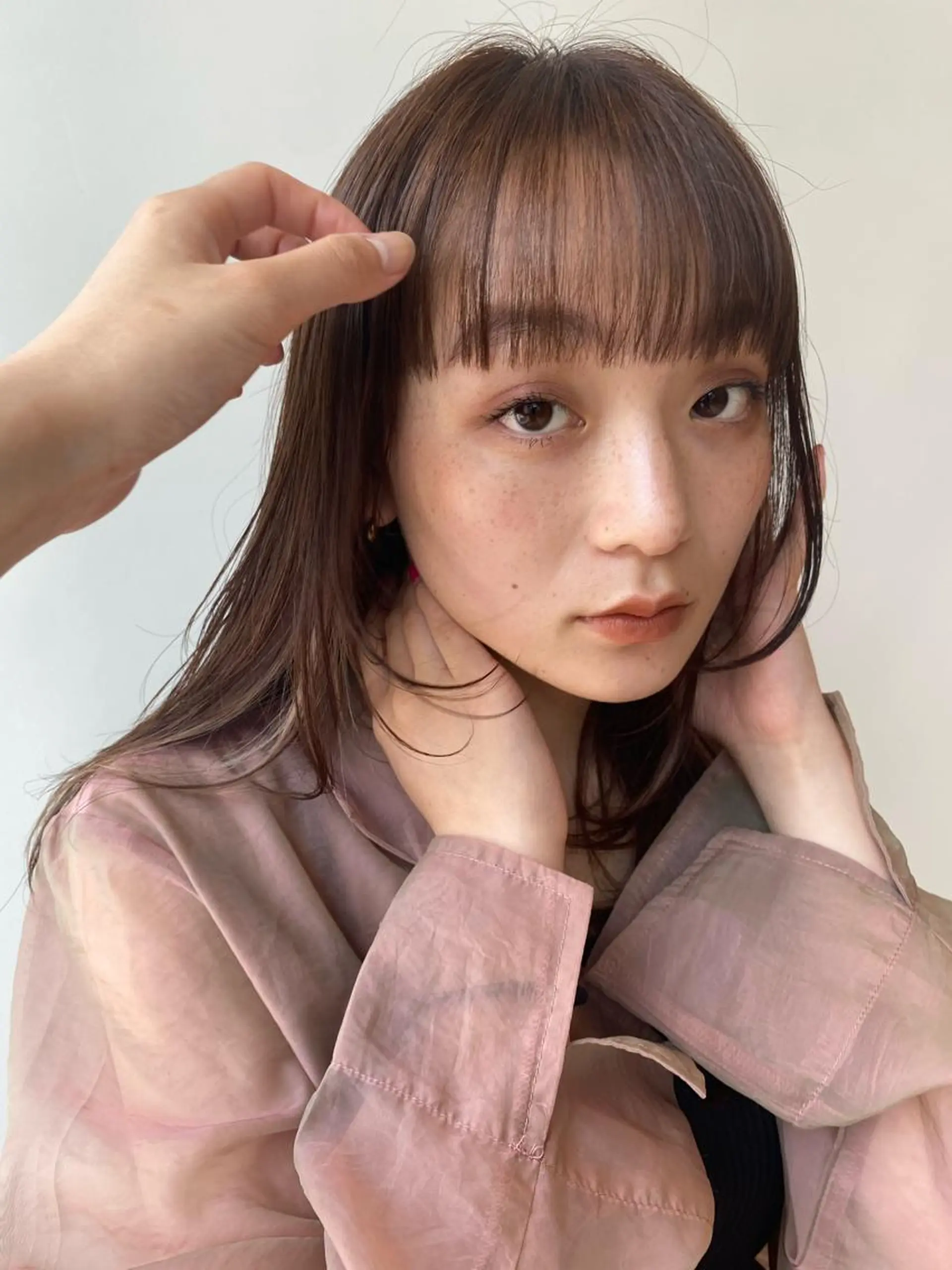 カラー カット ヘアカラー トリートメント shiori/暖色/ レイヤー/似合わせのヘアスタイル