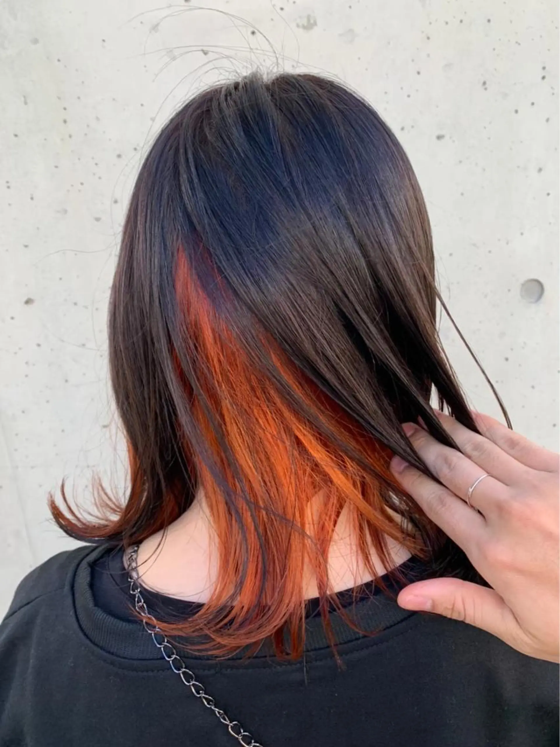 ミディアム カラー カット ヘアカラー le. pidorgeのヘアスタイル