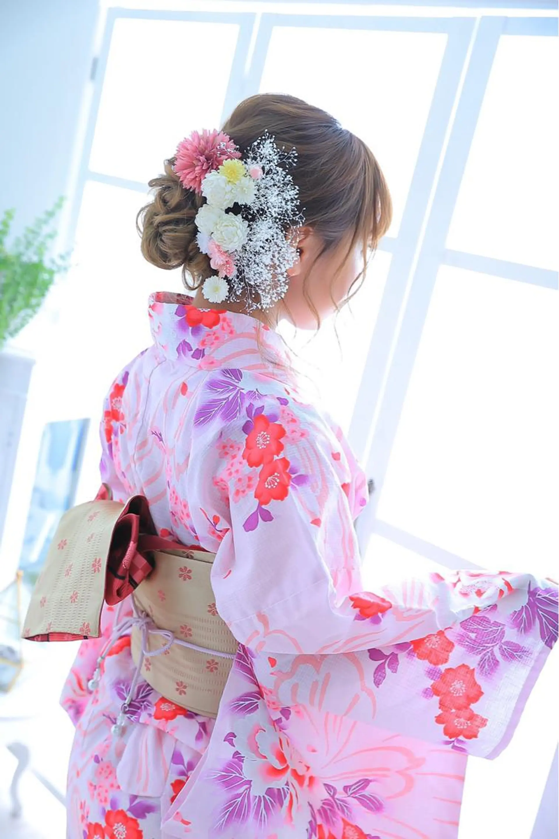 ヘアアレンジ れん/ハイトーン /エクステ/韓国風のヘアスタイル