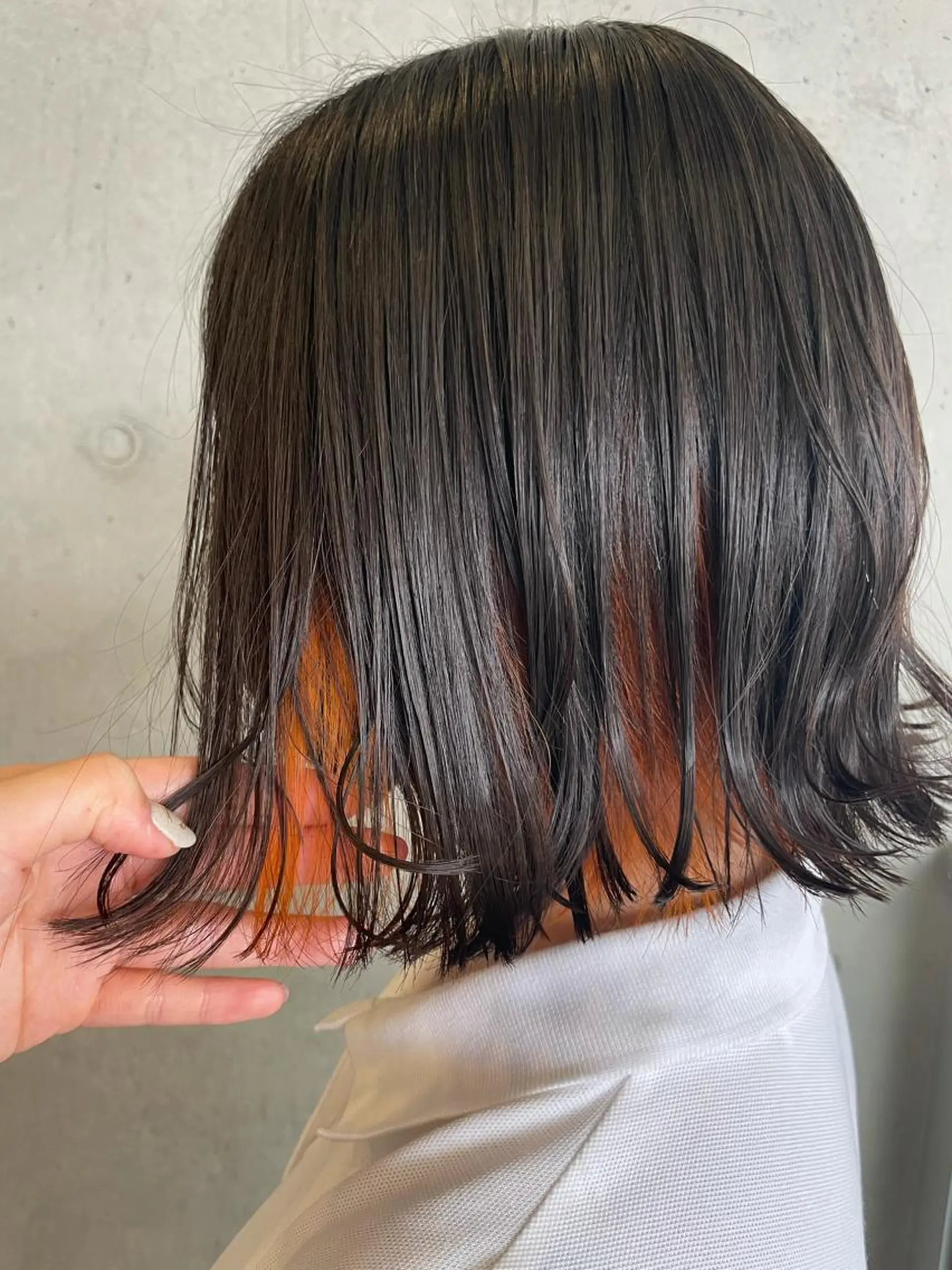 ミディアム シールエクステ 3Dハイライト エクステ ハイライト トリートメント 髪質改善/縮毛矯正 ツヤ髪🩷さつきのヘアスタイル