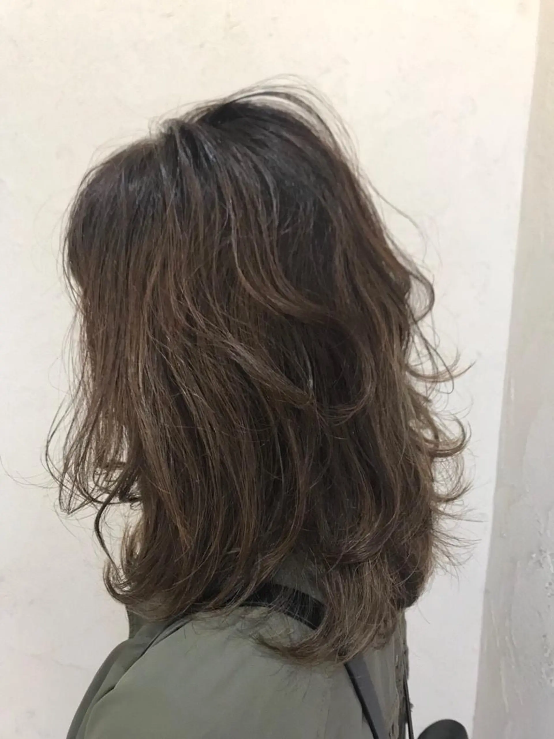 カラー シールエクステ/ ハイトーンカラーのヘアスタイル