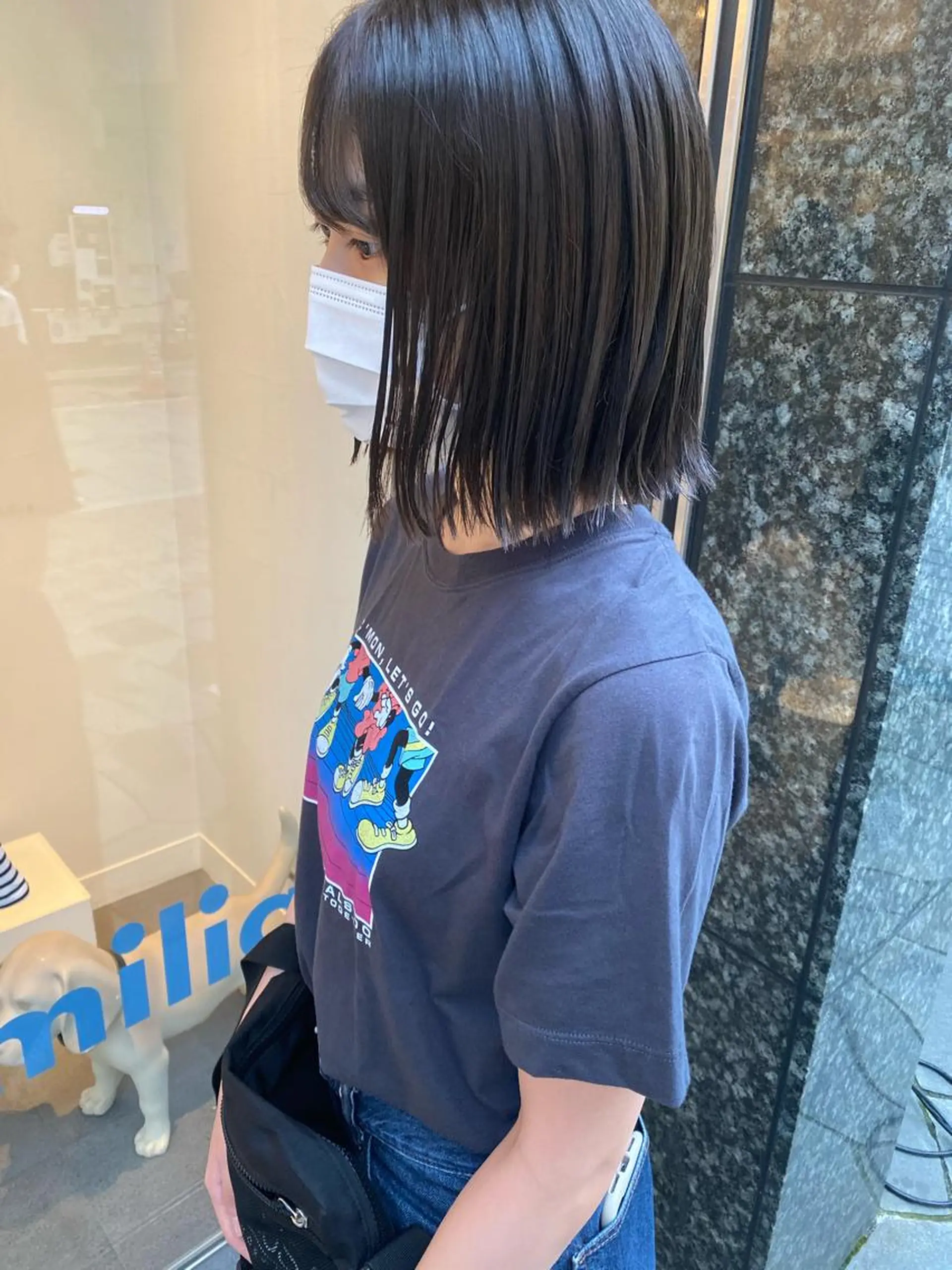 ショート カラー カット ヘアカラー マンツーマン半個室 tamuraのヘアスタイル