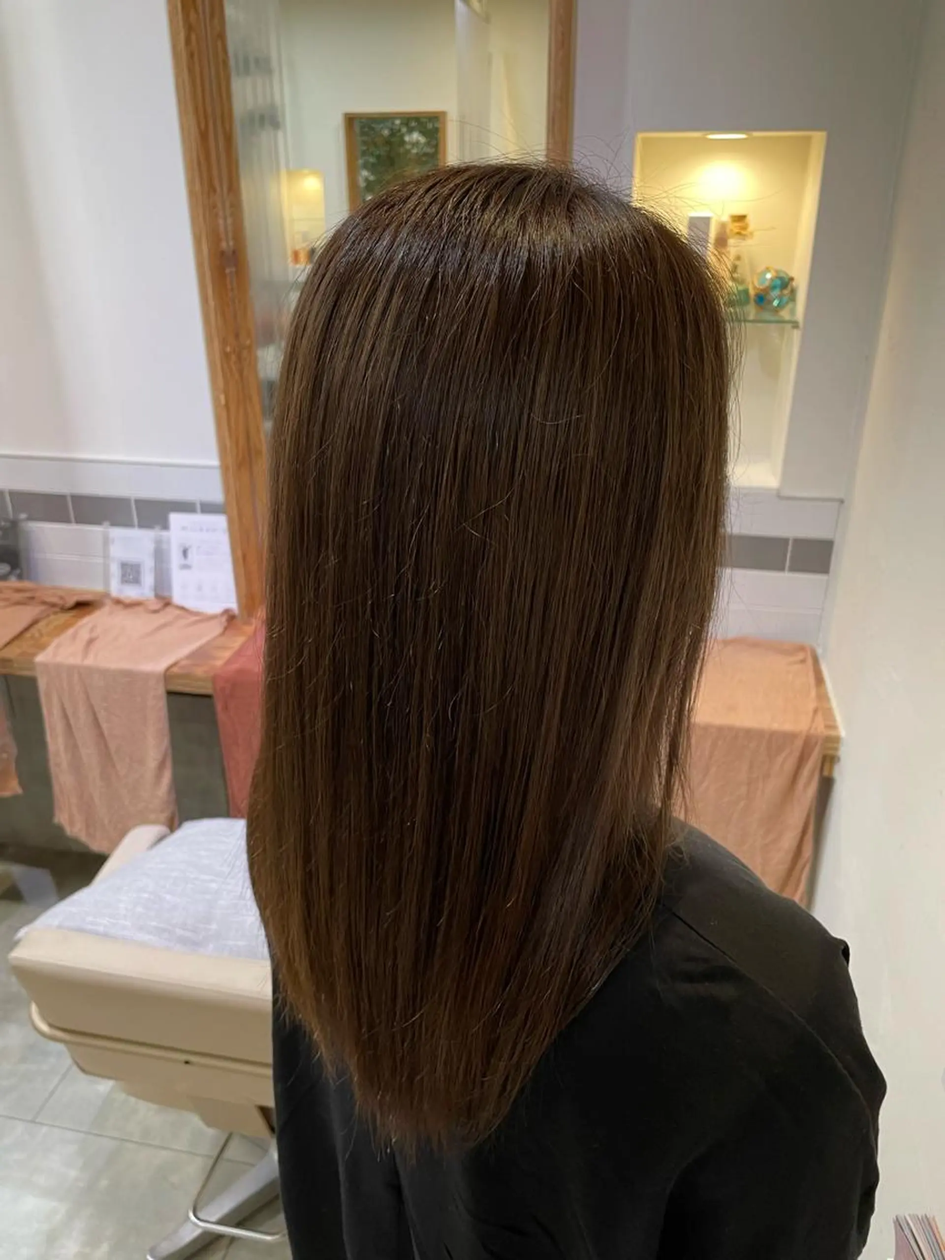 ミディアム カラー 髪質改善/レイヤー /ボブ/中村莞太朗のヘアスタイル