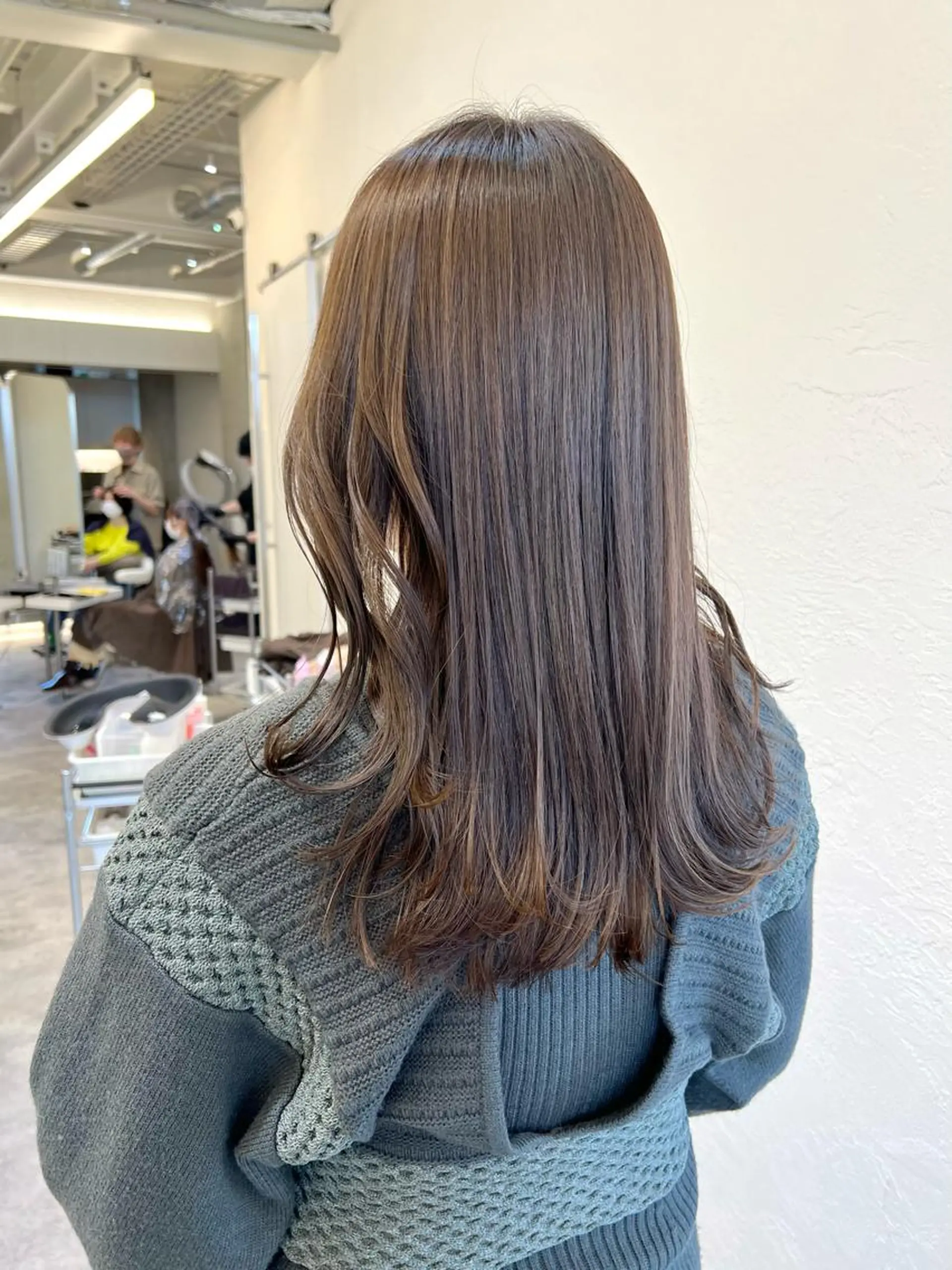 ロング カラー ヘアアレンジ 髪質改善/縮毛矯正 鈴木裕介のヘアスタイル