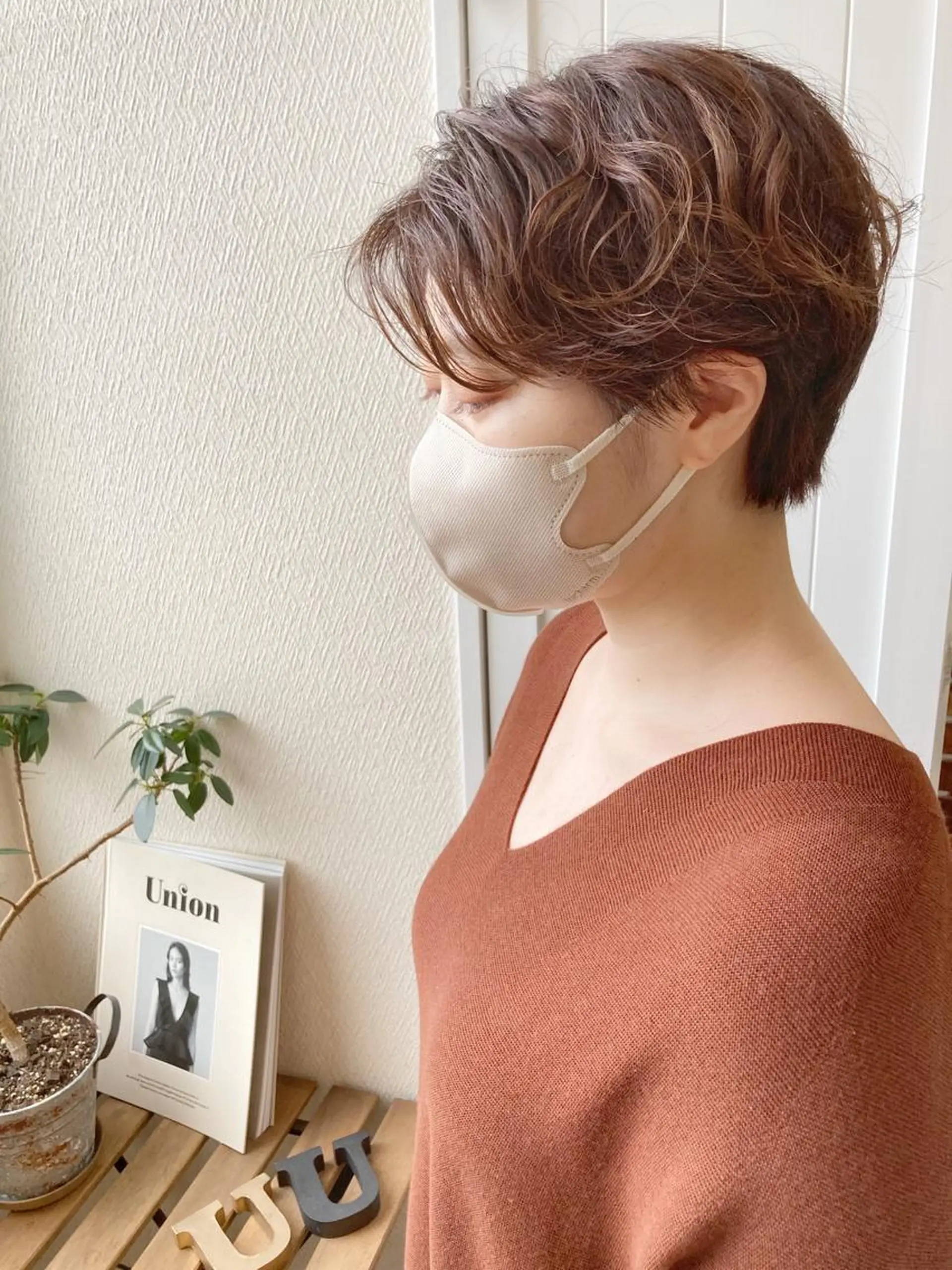 ショート カラー ショートヘア 小木曽智美 /ボブ/ショートのヘアスタイル