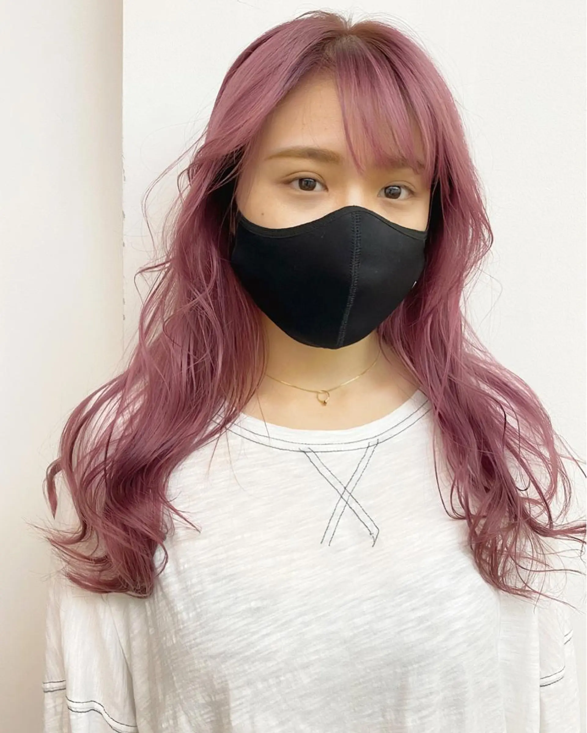 セミロング カラー ブリーチ ダブルカラー ピンクカラー 🌕ホンブ ユウイチ【代表】🌕のヘアスタイル