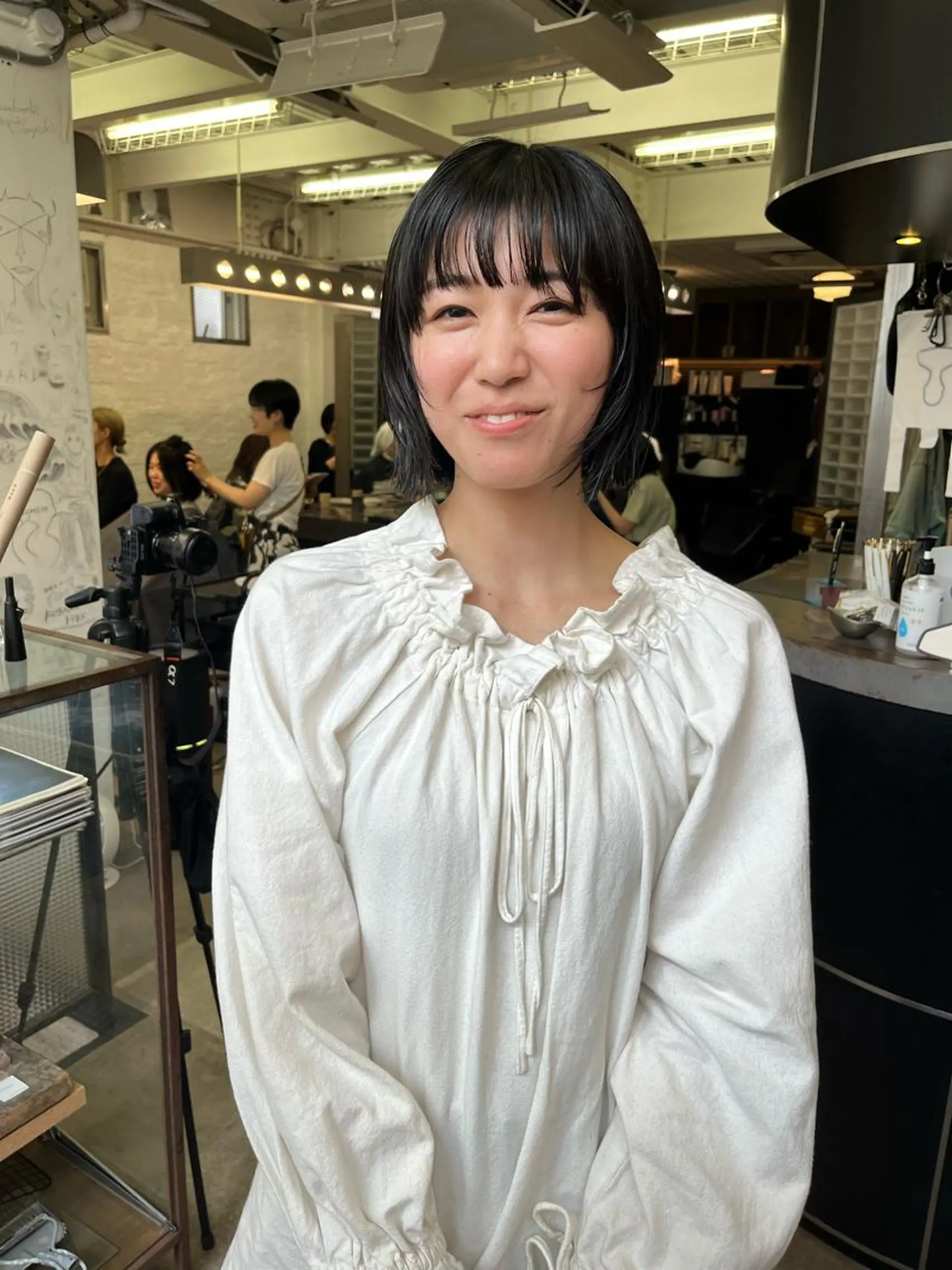 ショート NOUN所属・eri kinjoのヘアスタイル