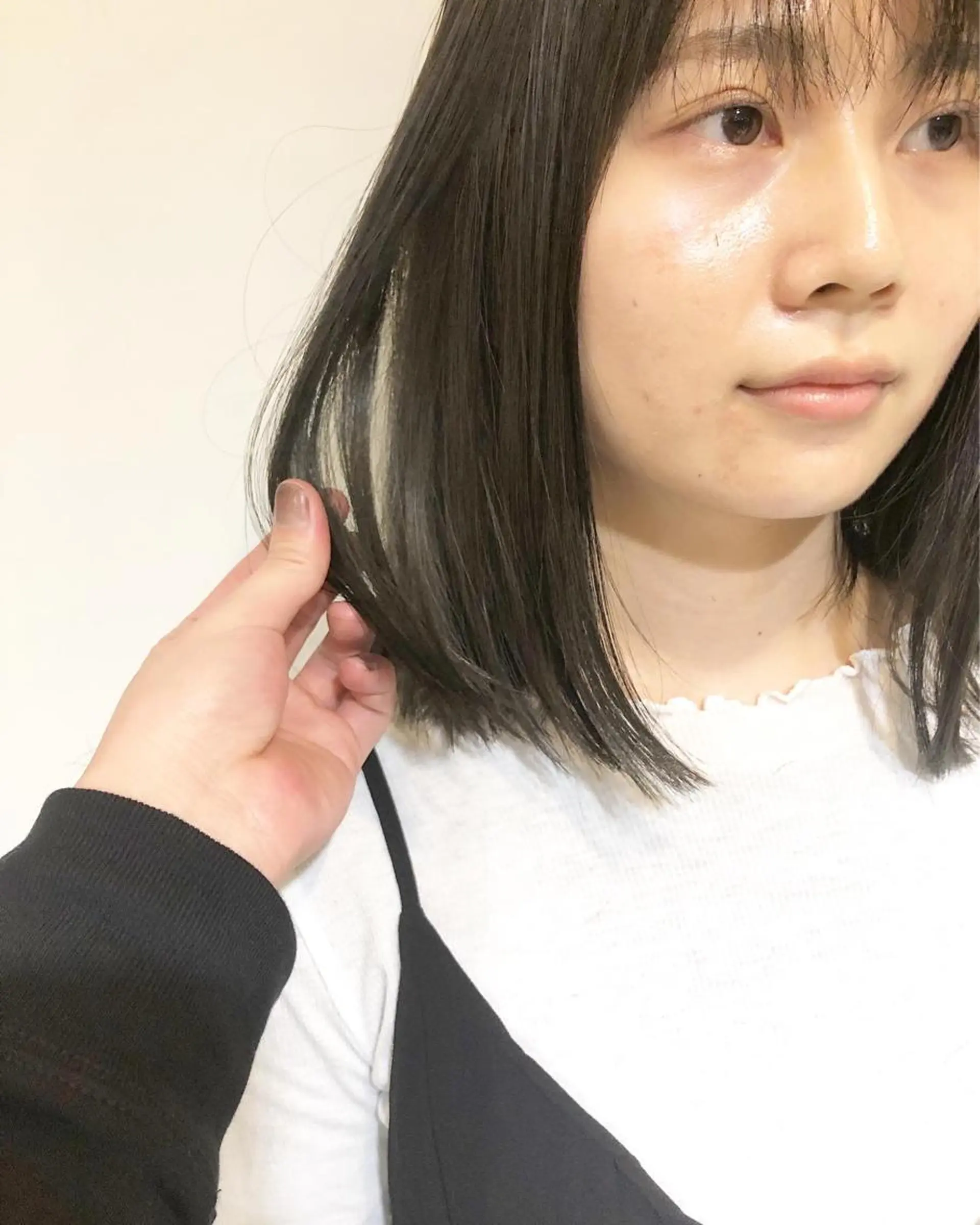 ミディアム カラー ヘアアレンジ ヘアカラー トリートメント メンズ特化✂️栗原 侑也のヘアスタイル