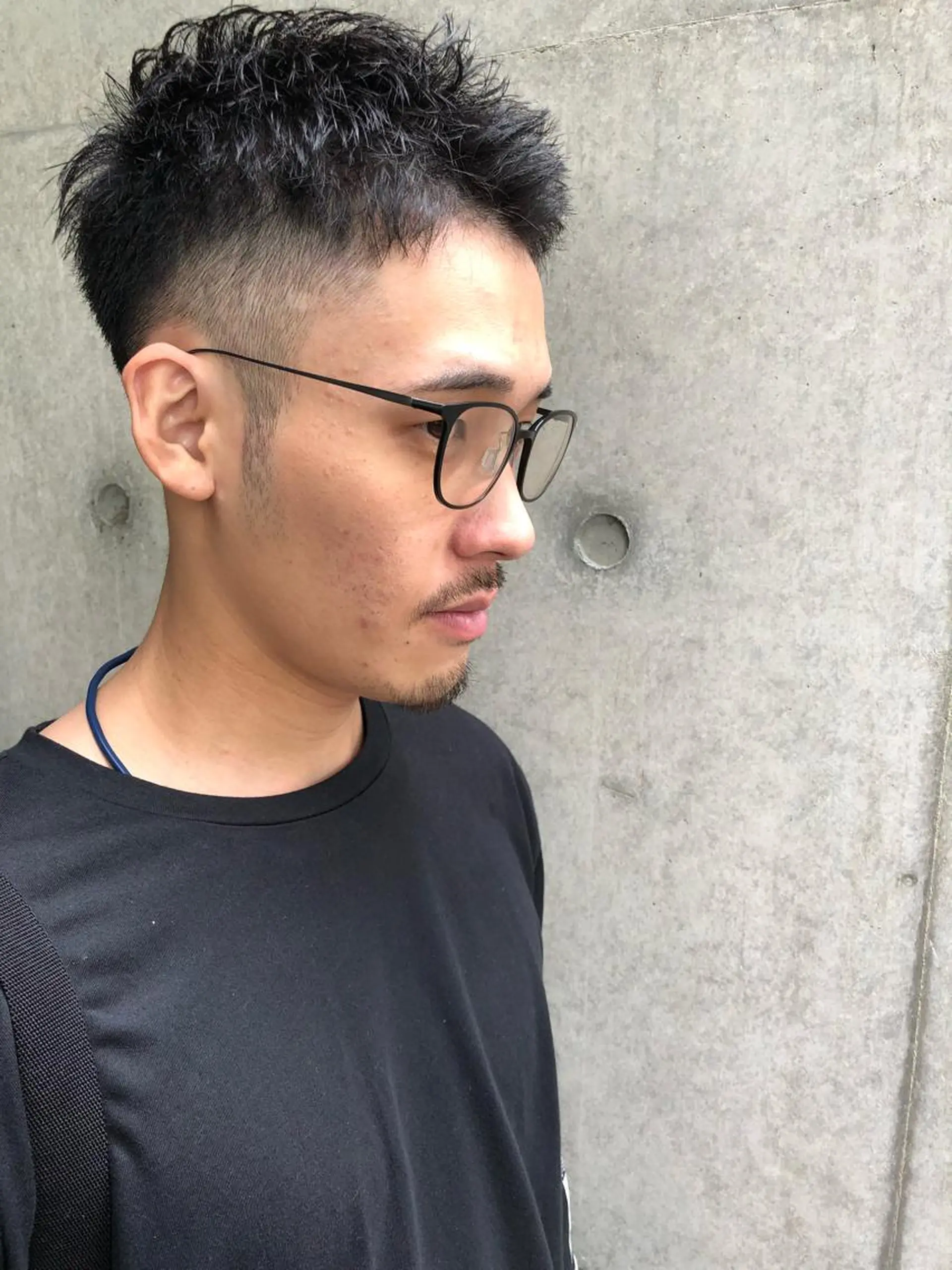 メンズ カット 森本裕/オーナー/ スパイラルパーマのヘアスタイル