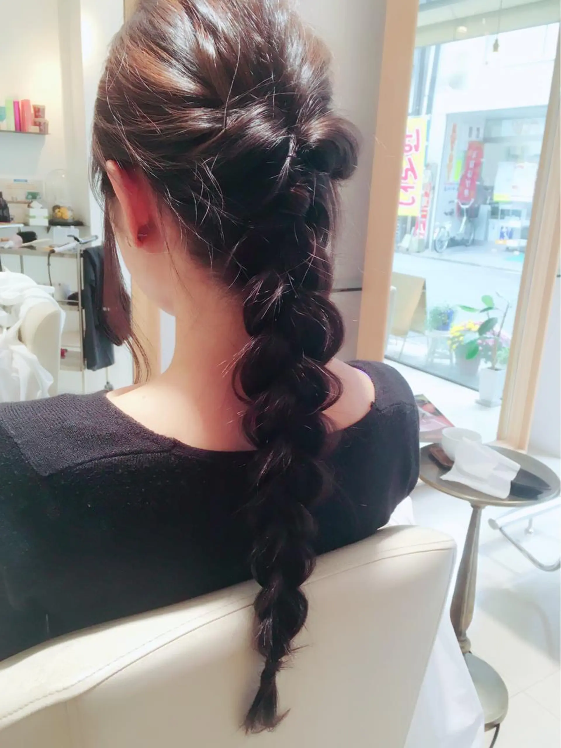 ヘアアレンジ 安永 涼のヘアスタイル