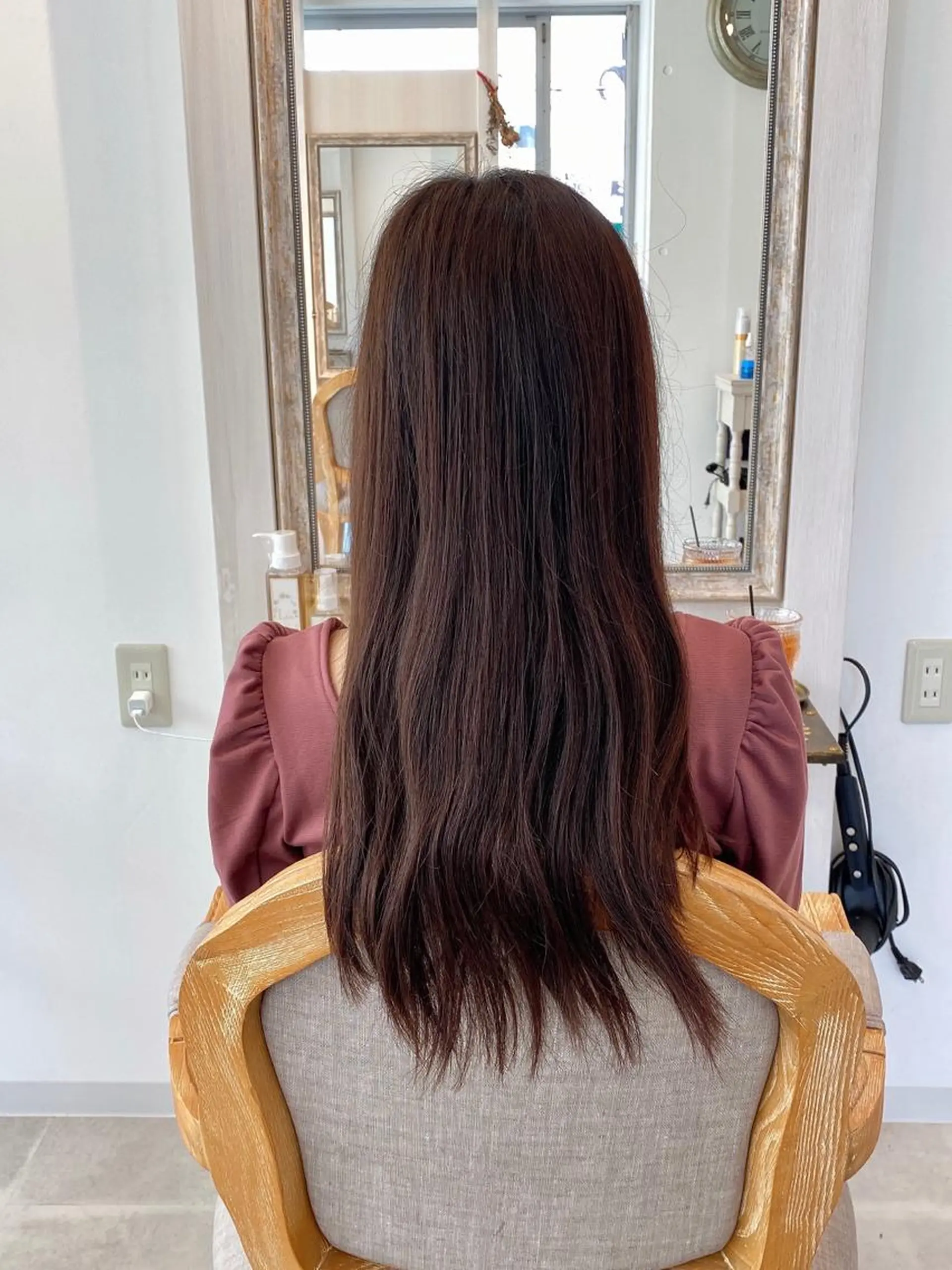 ロング カラー ブリーチ ケアブリーチ ダブルカラー グラデーションカラー ハイライトカラー カット ヘアカラー トリートメント ブリーチなし✨艶髪 カラー𓃲YAGIのヘアスタイル