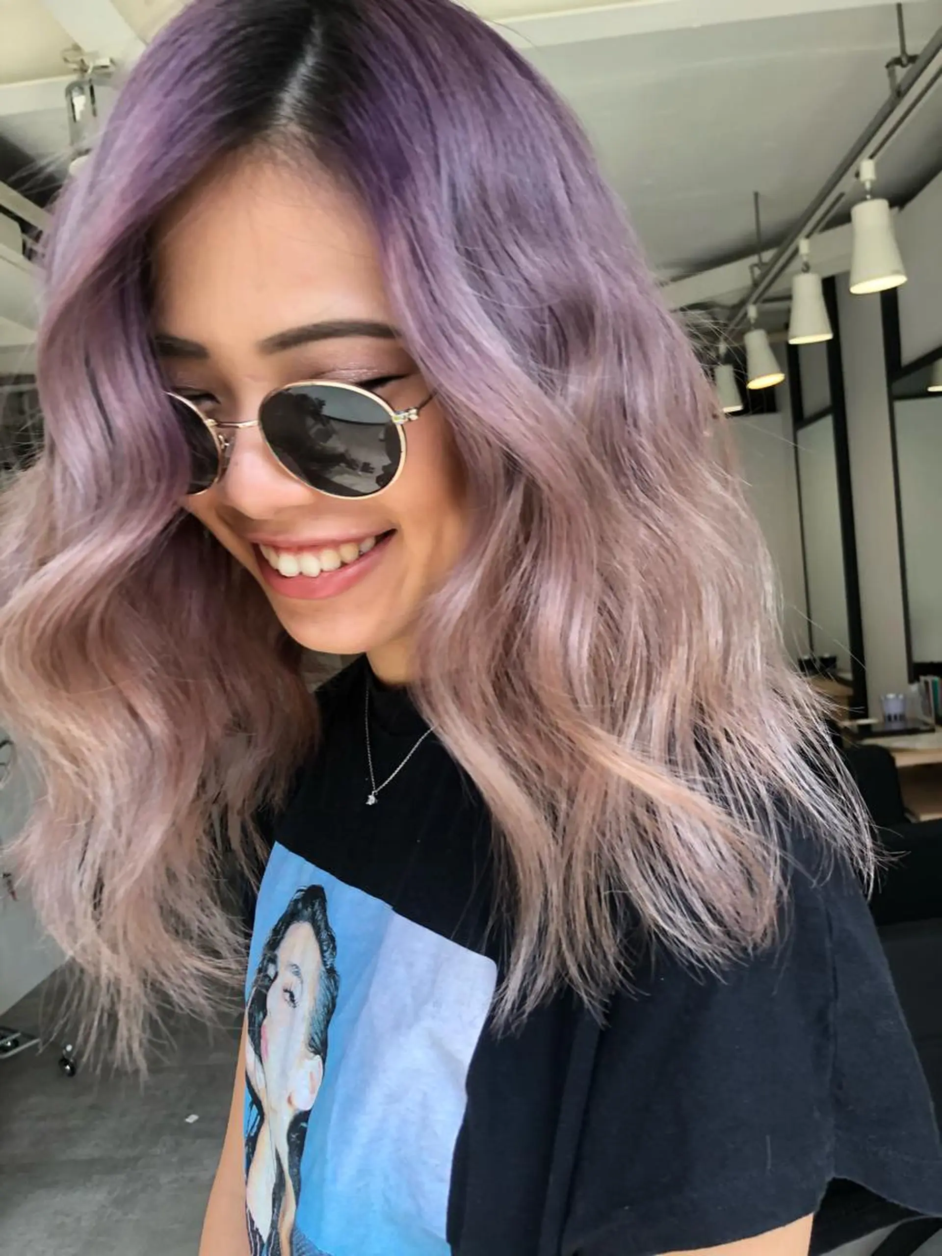 ロング カラー ヘアカラー Laff難波店所属・林 バンフムのヘアスタイル