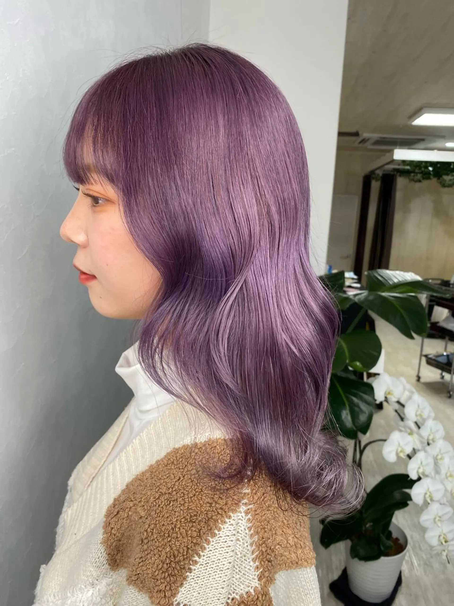 セミロング カット ヘアカラー 🔥金山 諒平🔥のヘアスタイル