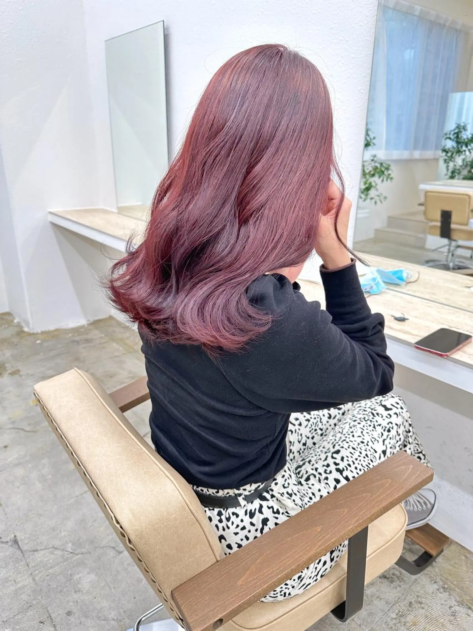 セミロング カラー マンツーマン施術🦋 ayajuのヘアスタイル