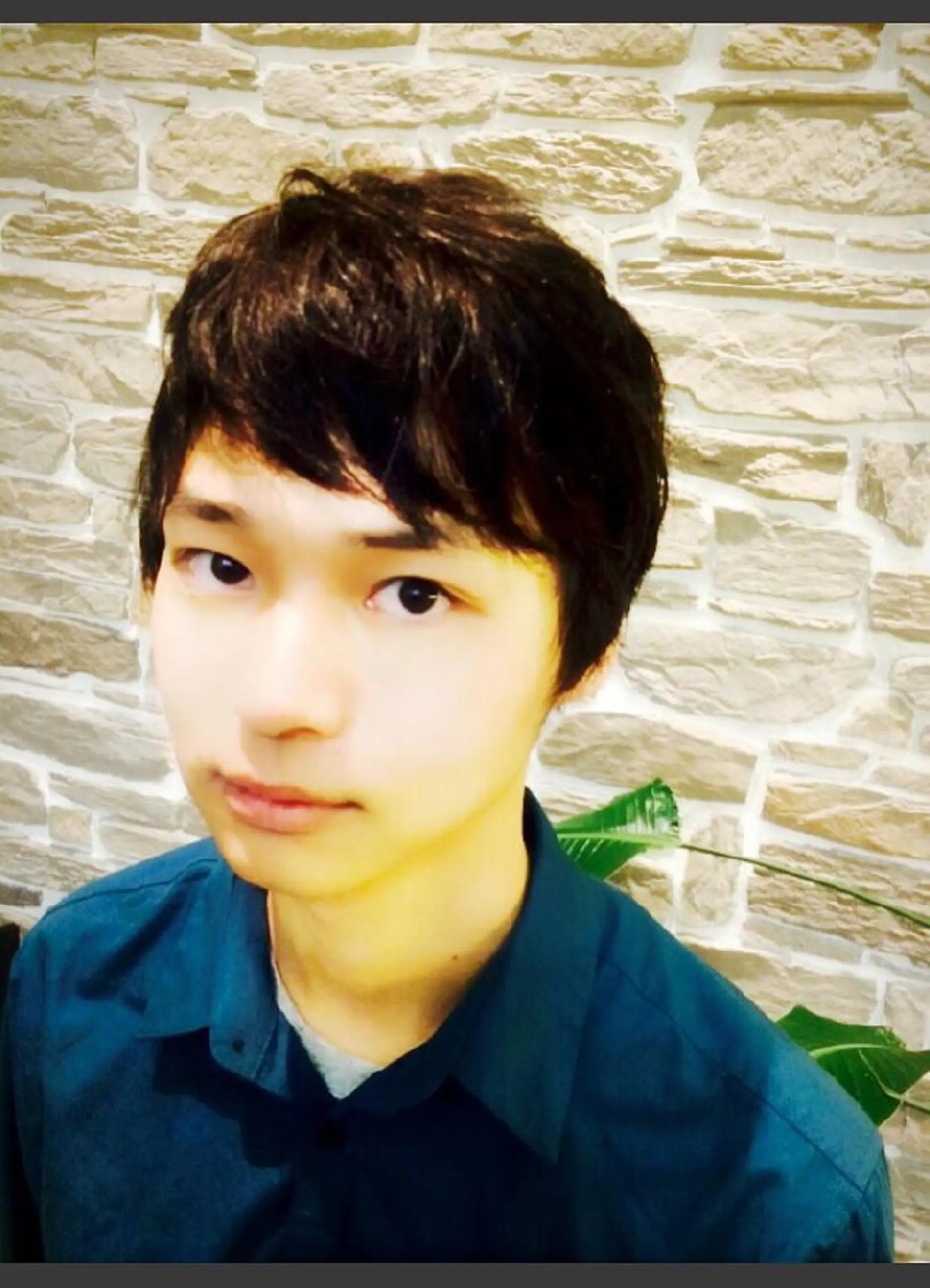 カラー メンズ 黒髪 ブルーカラー ブルーブラック 髪質改善のプロ✨りな さんのその他イメージ