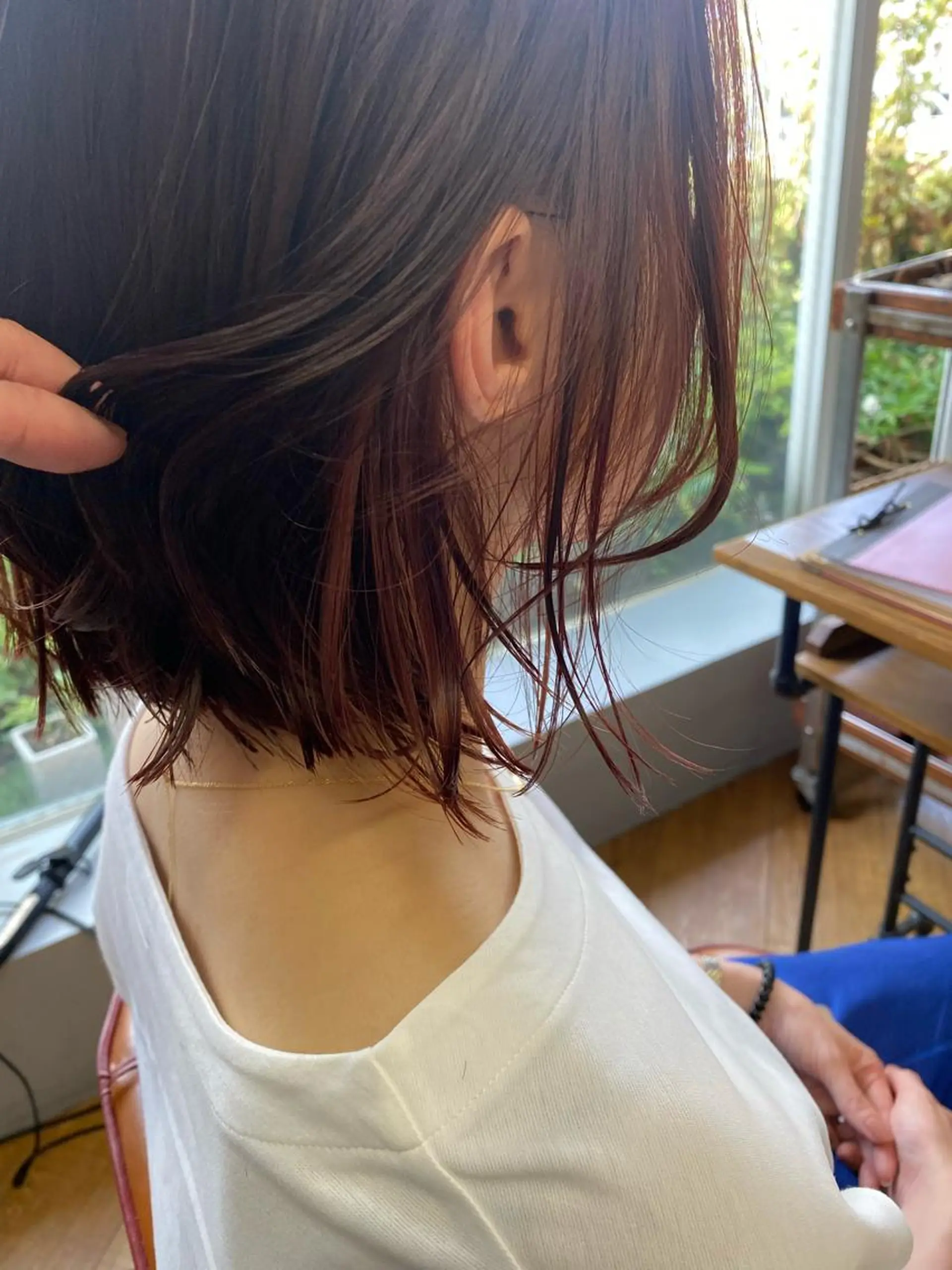 ミディアム 西尾 隆介のヘアスタイル