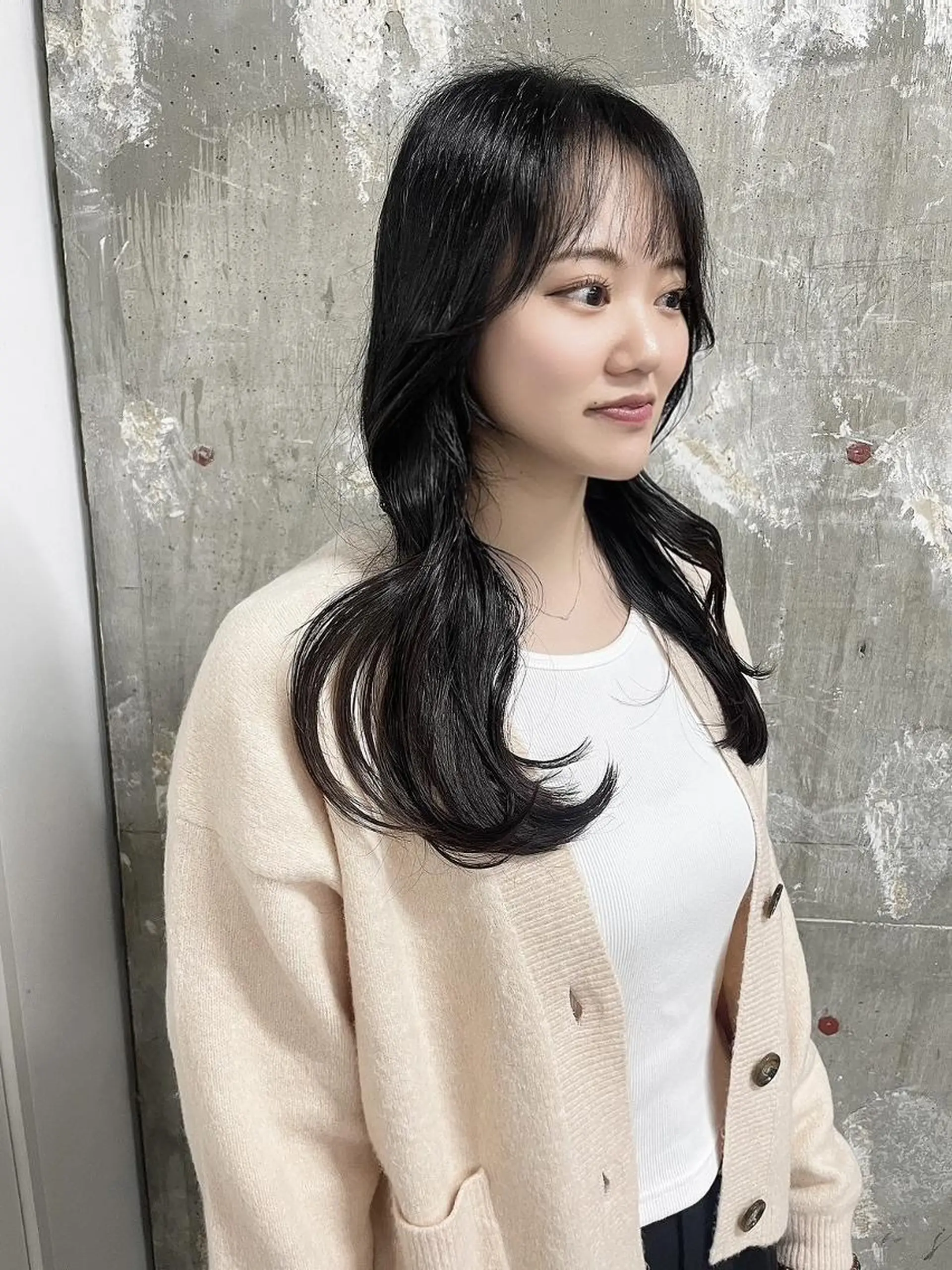 ロング レイヤーカット トリートメント カット トリートメント 韓国/ボブ/まつパ 🩰aikaのヘアスタイル