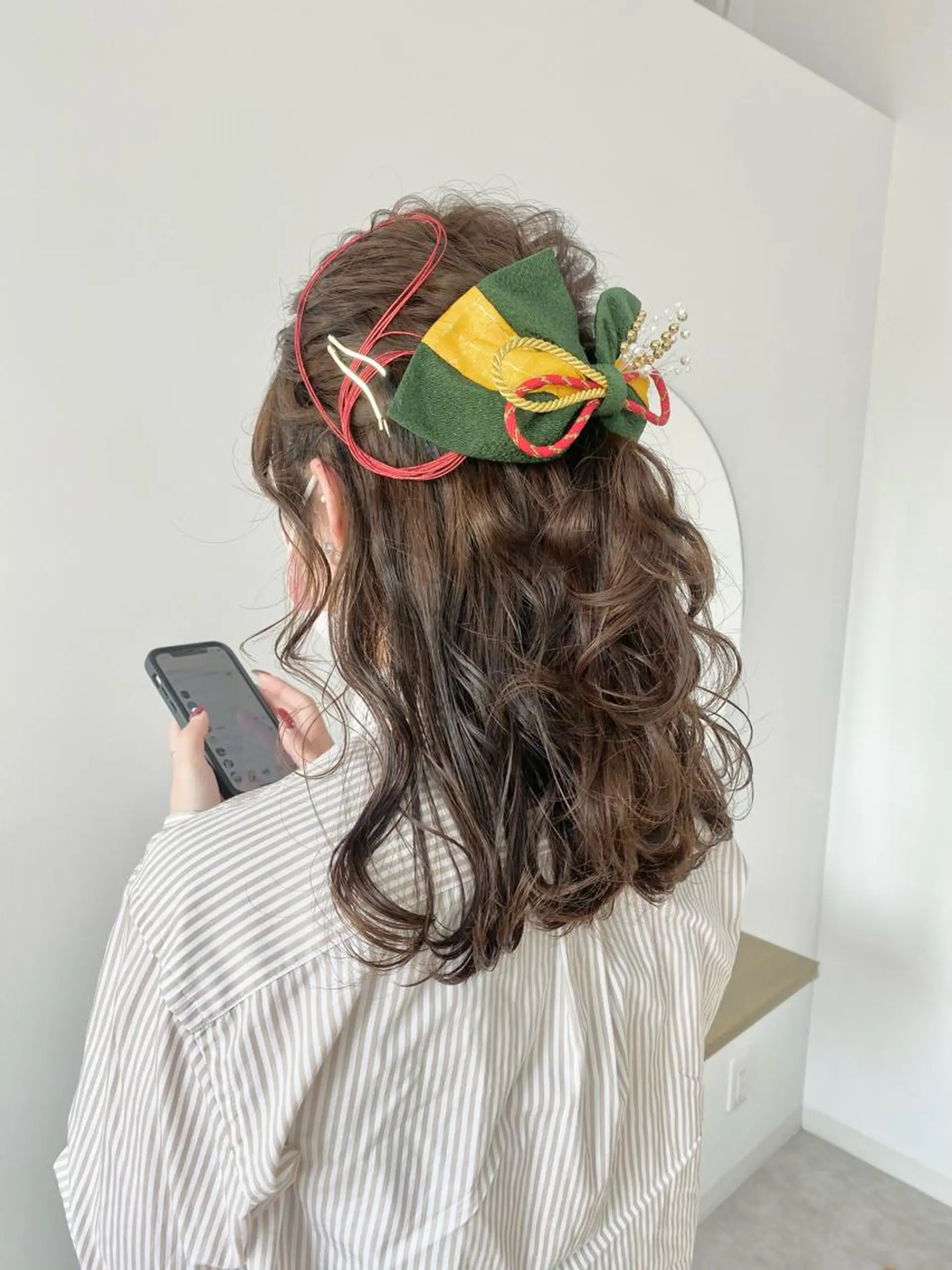 ミディアム カラー ヘアアレンジ ひなの .のその他イメージ