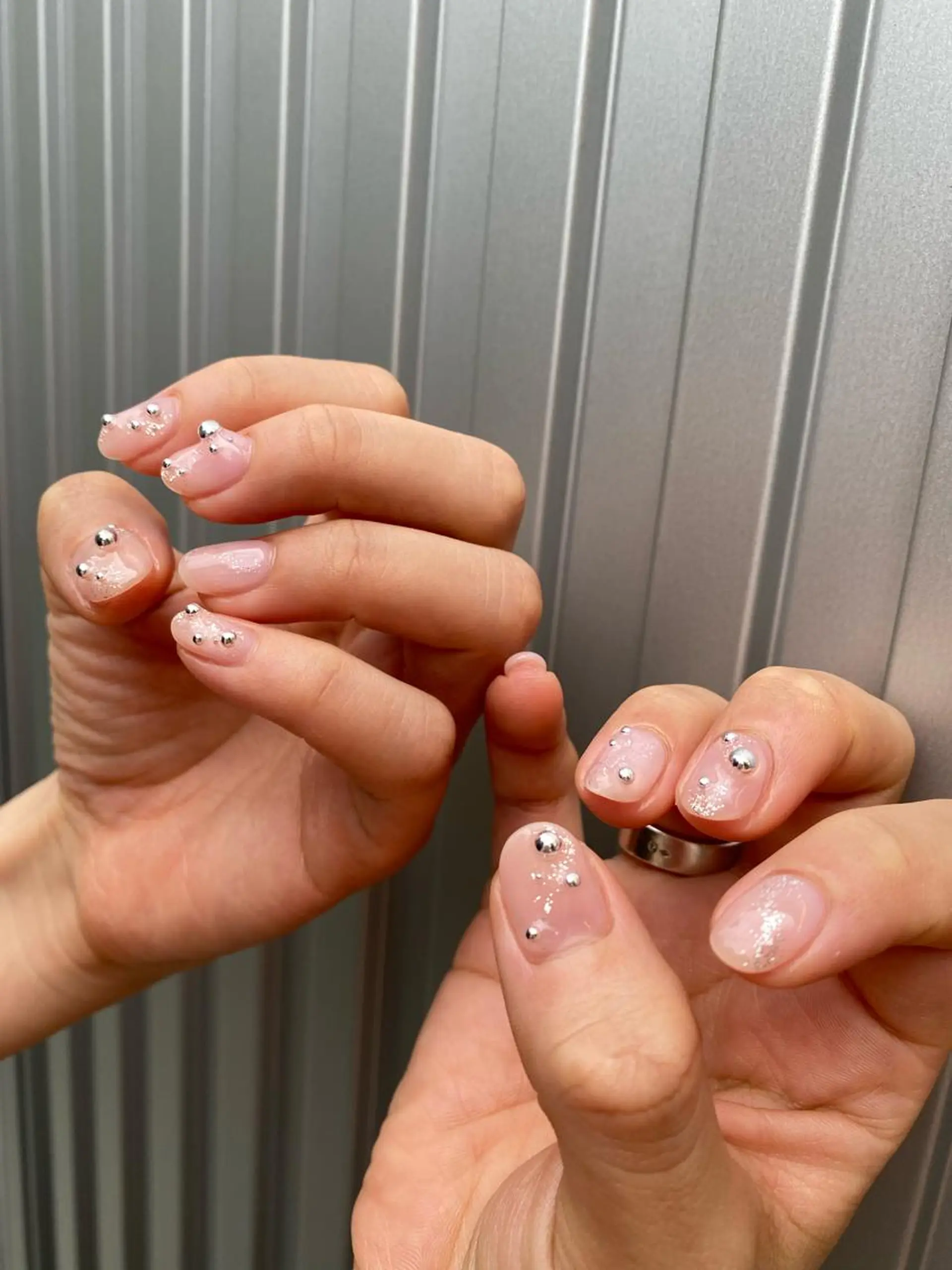 ネイル クリアネイル 🌼大西洋子 laughl🌼のネイルデザイン