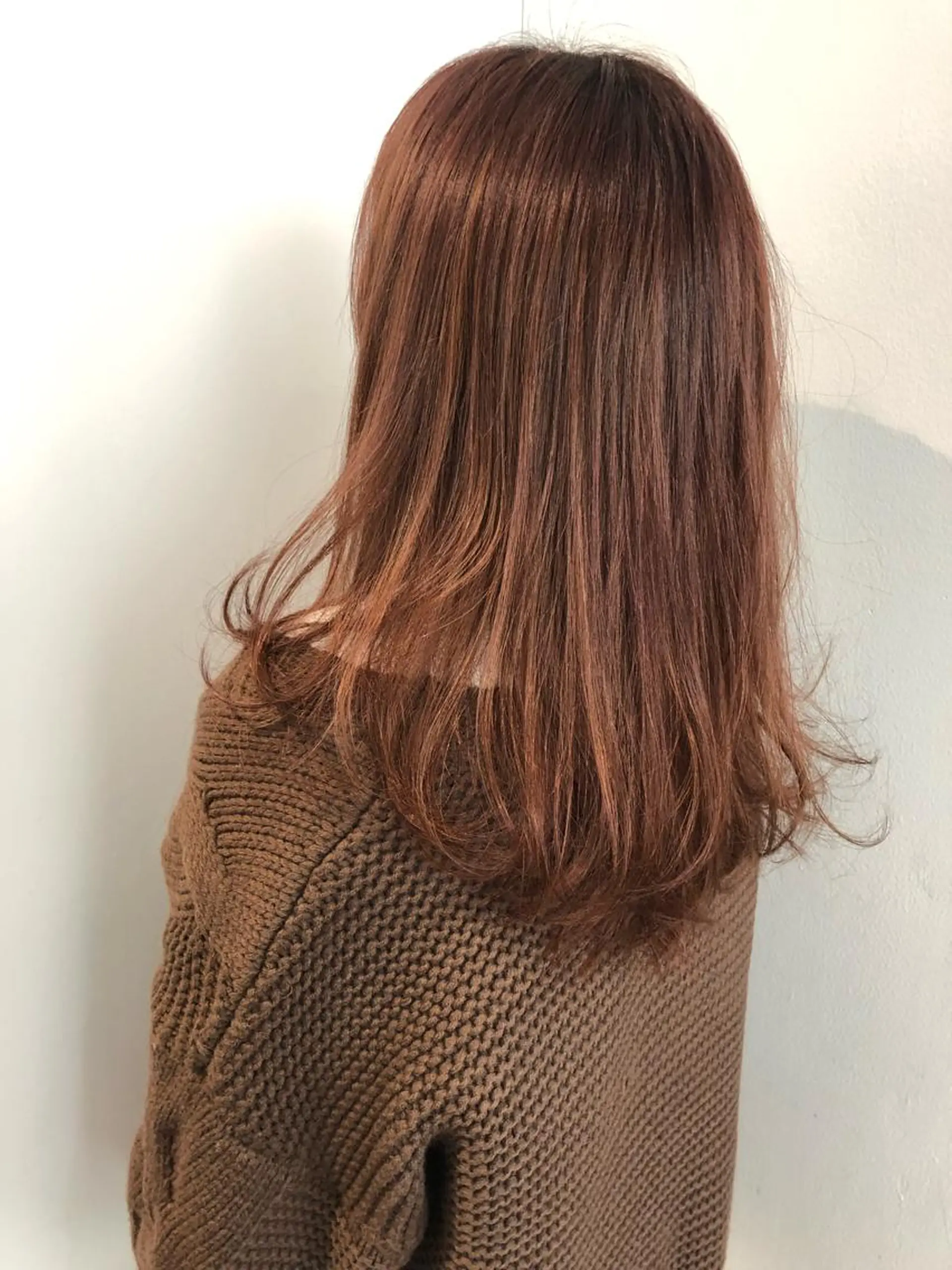 セミロング ヘアカラー 艶髪💎美容師 TATSUYAのヘアスタイル
