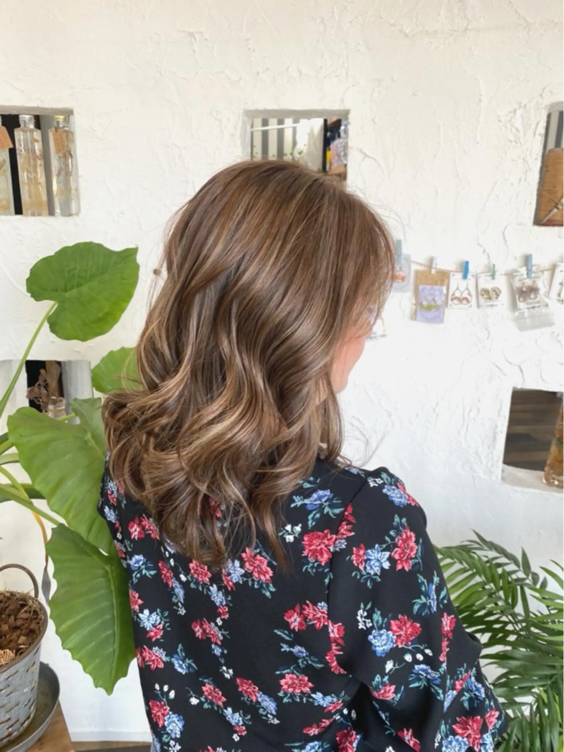 セミロング カラー パーマ ヘアアレンジ メンズ 豊橋美容院 ソンリエのヘアスタイル