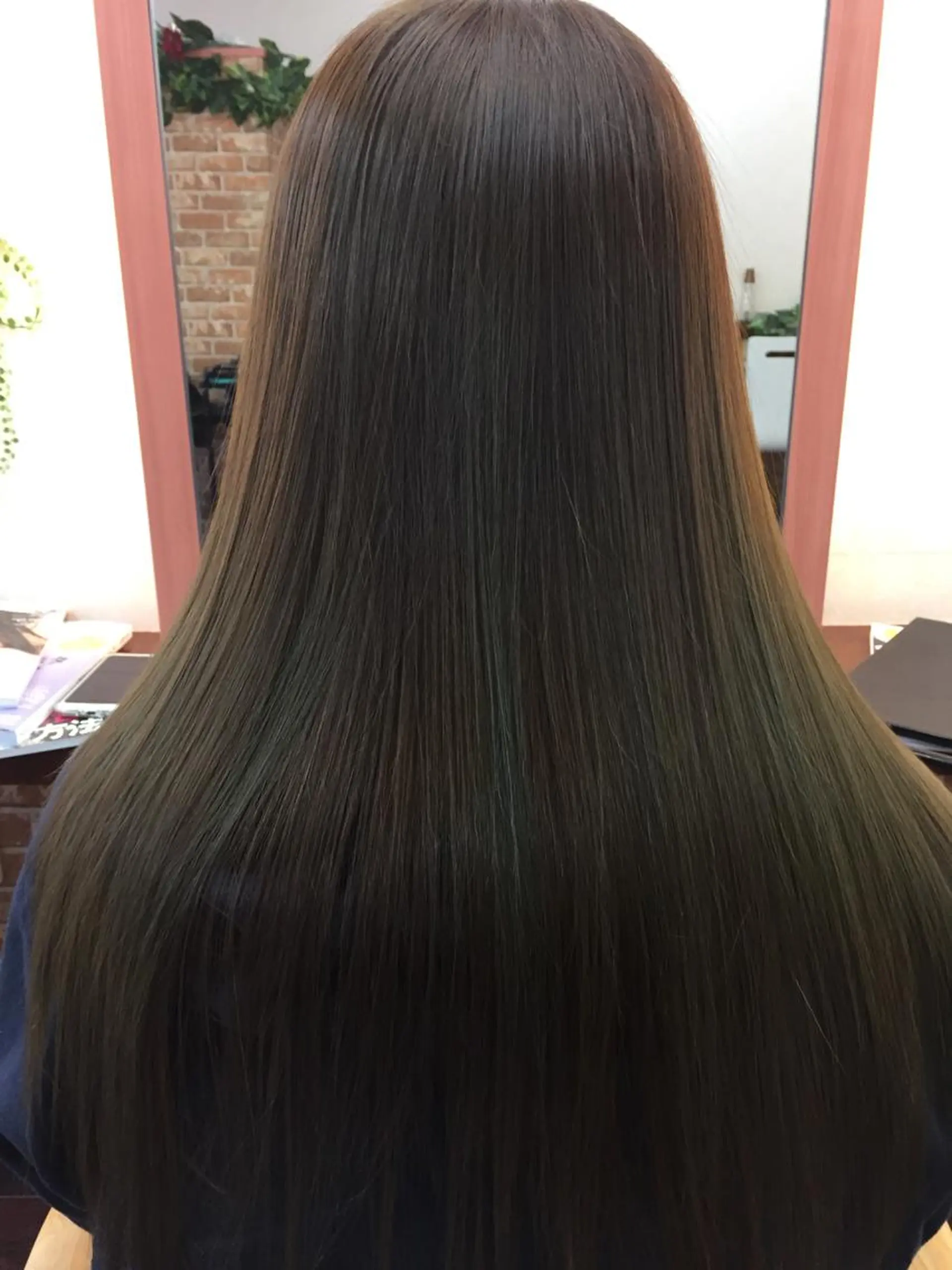 ロング カラー パーマ 桧山 真のヘアスタイル