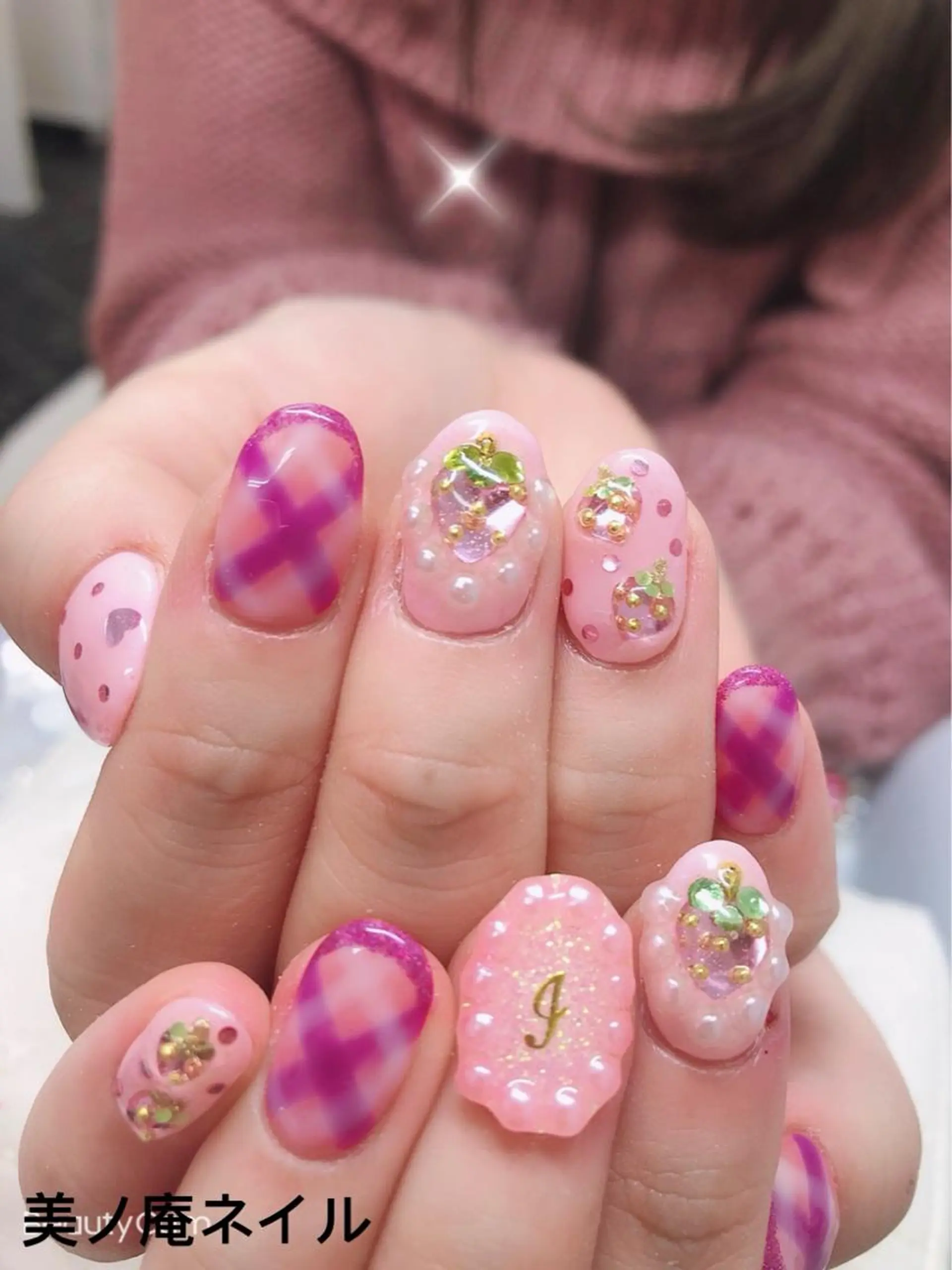 ネイル 美ノ庵ネイルサロン メトロポリタン前店のネイルデザイン