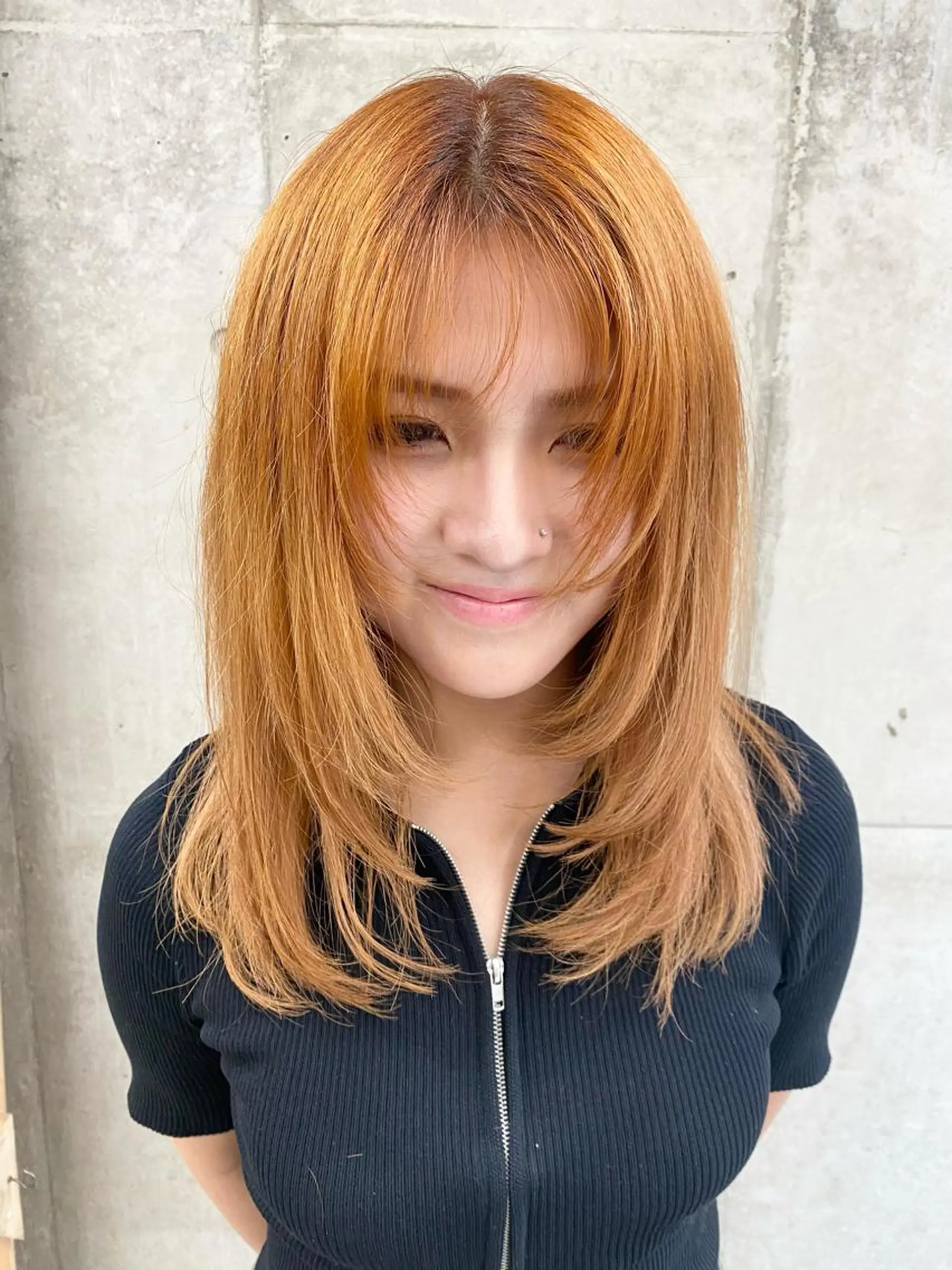 セミロング レイヤーカット シャギー ALPHA  HAIR所属・西院/ TAKAのヘアスタイル