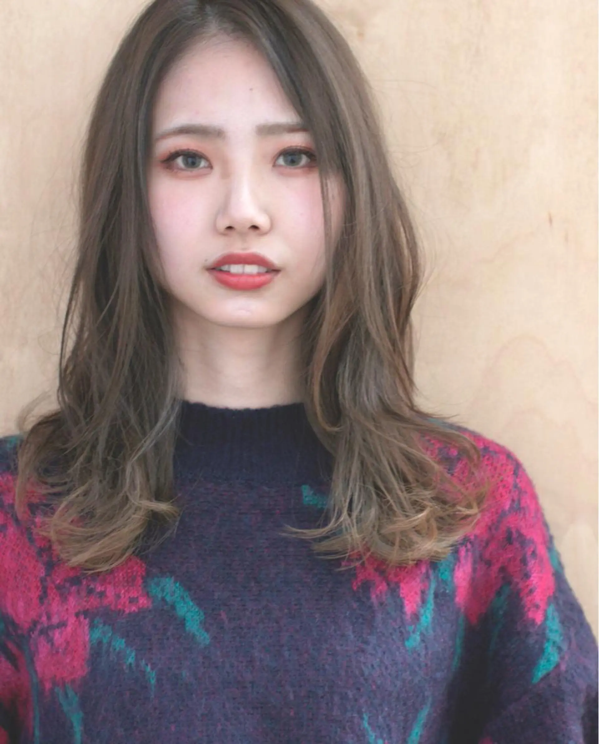 セミロング 本間 匠のヘアスタイル